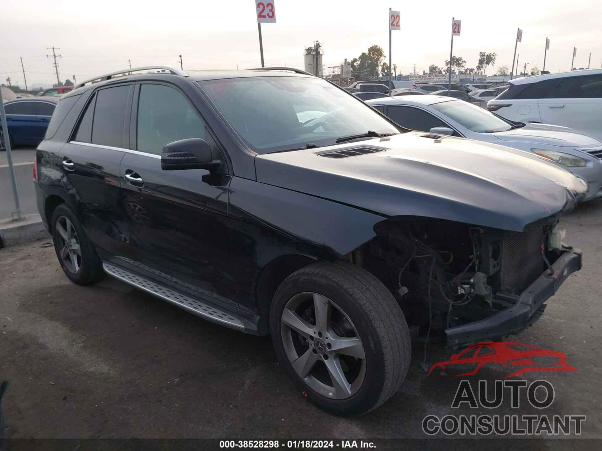 MERCEDES-BENZ GLE 350 2018 - 4JGDA5JB8JB015617