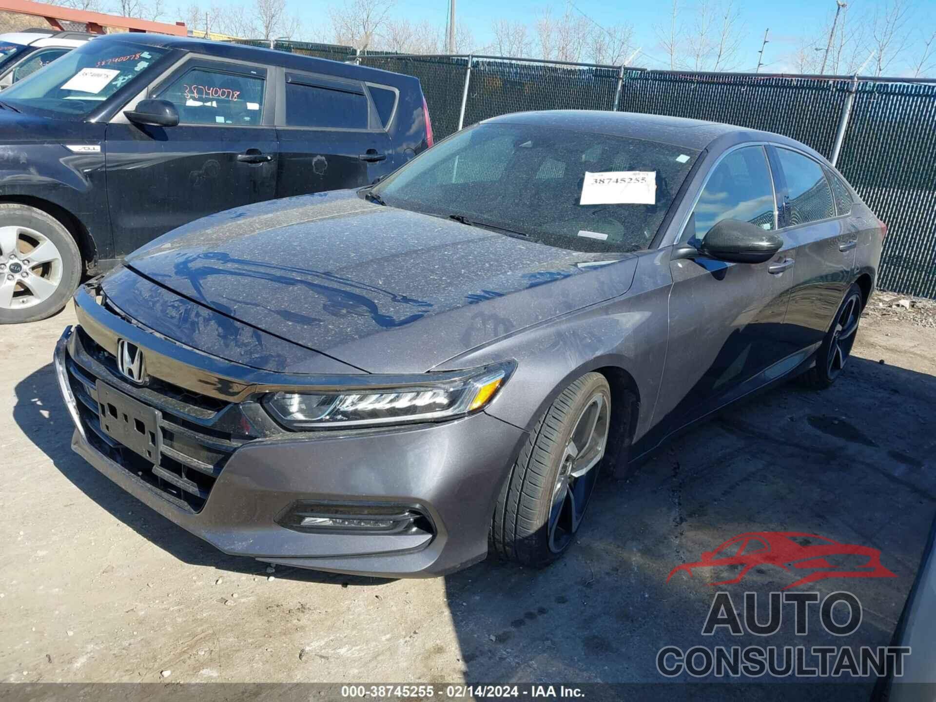 HONDA ACCORD 2019 - 1HGCZ2F39KA004445