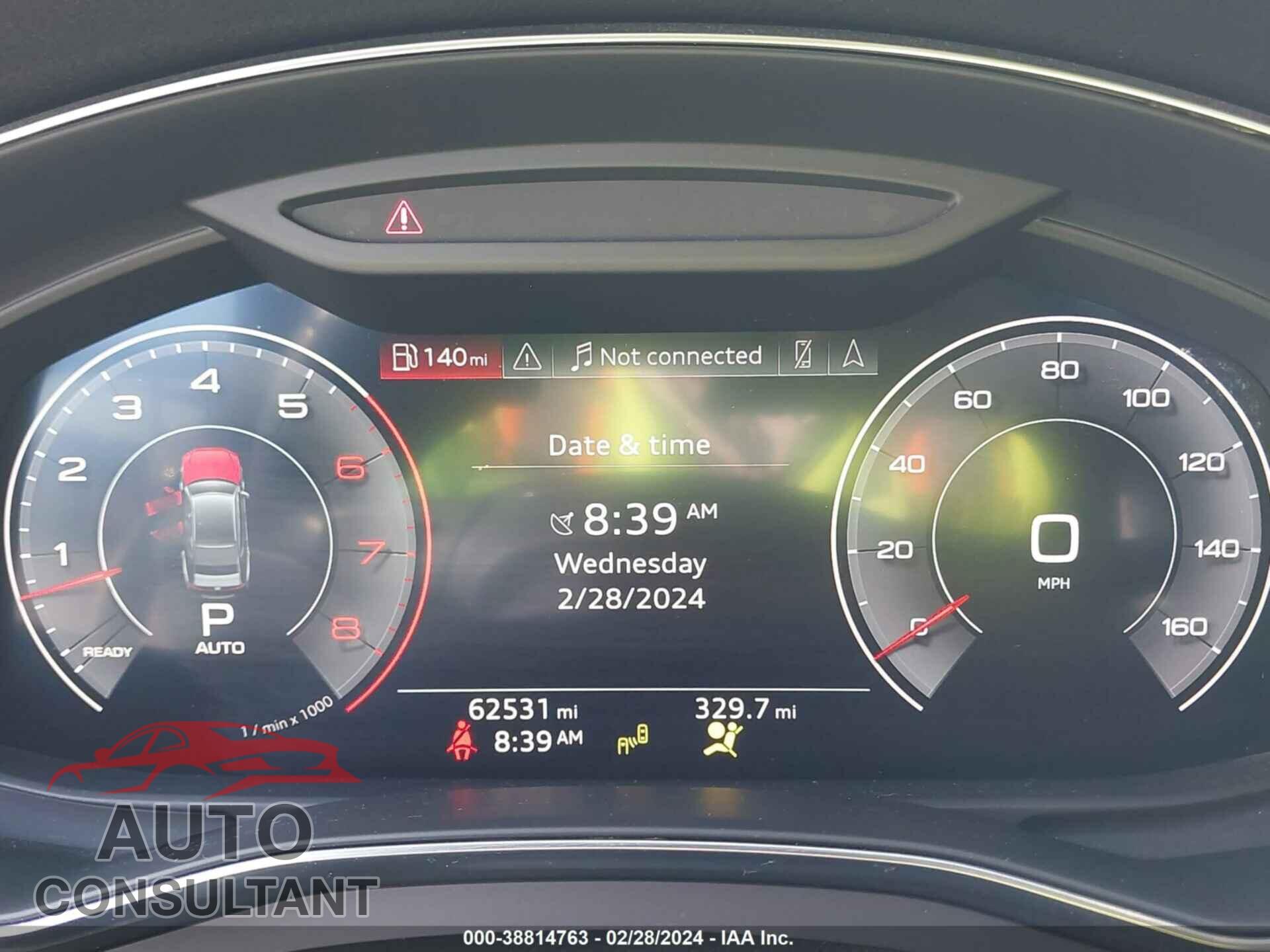AUDI A7 2019 - WAUR2AF27KN094316