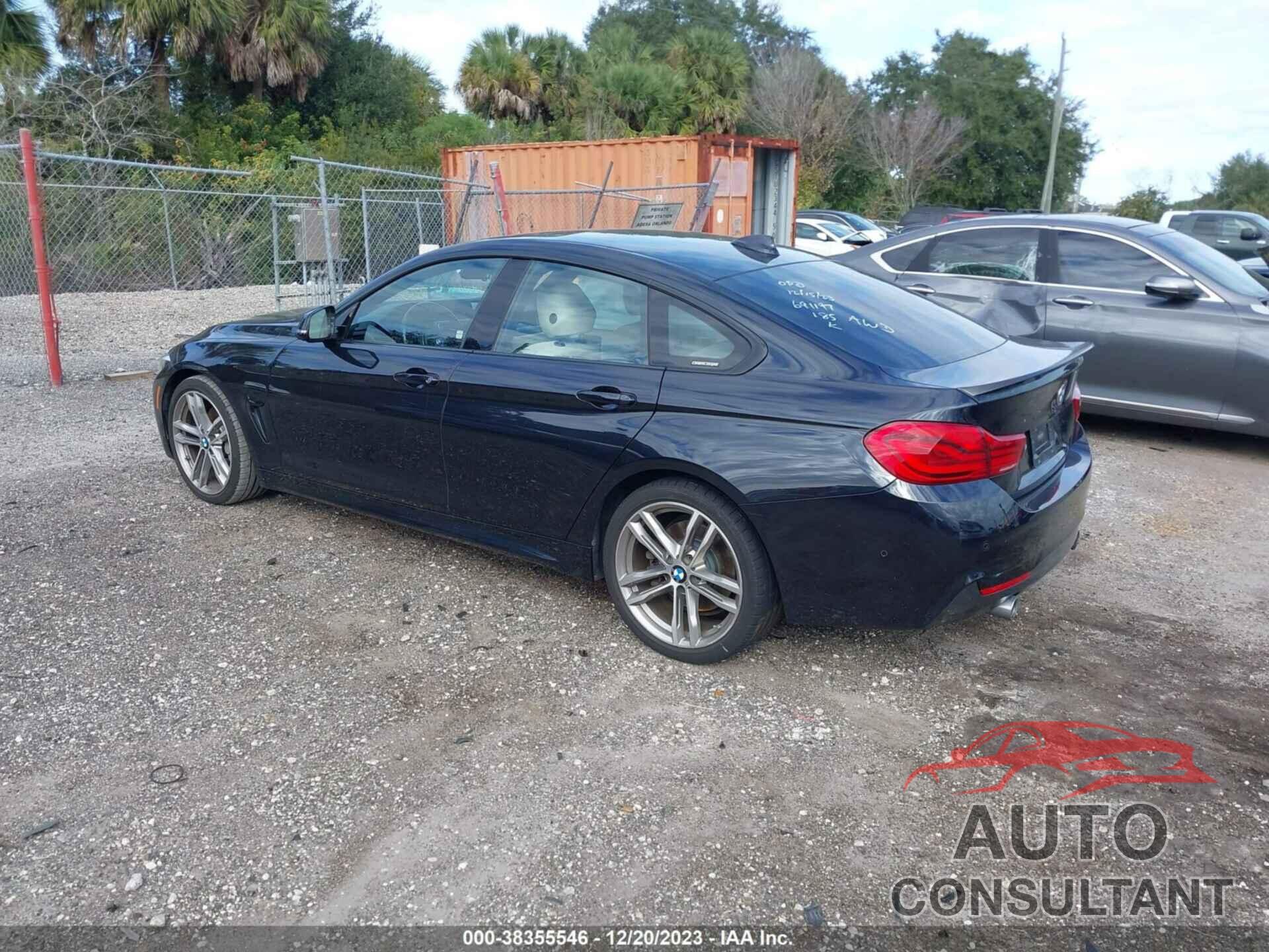 BMW 440I GRAN COUPE 2018 - WBA4J7C52JBH14328