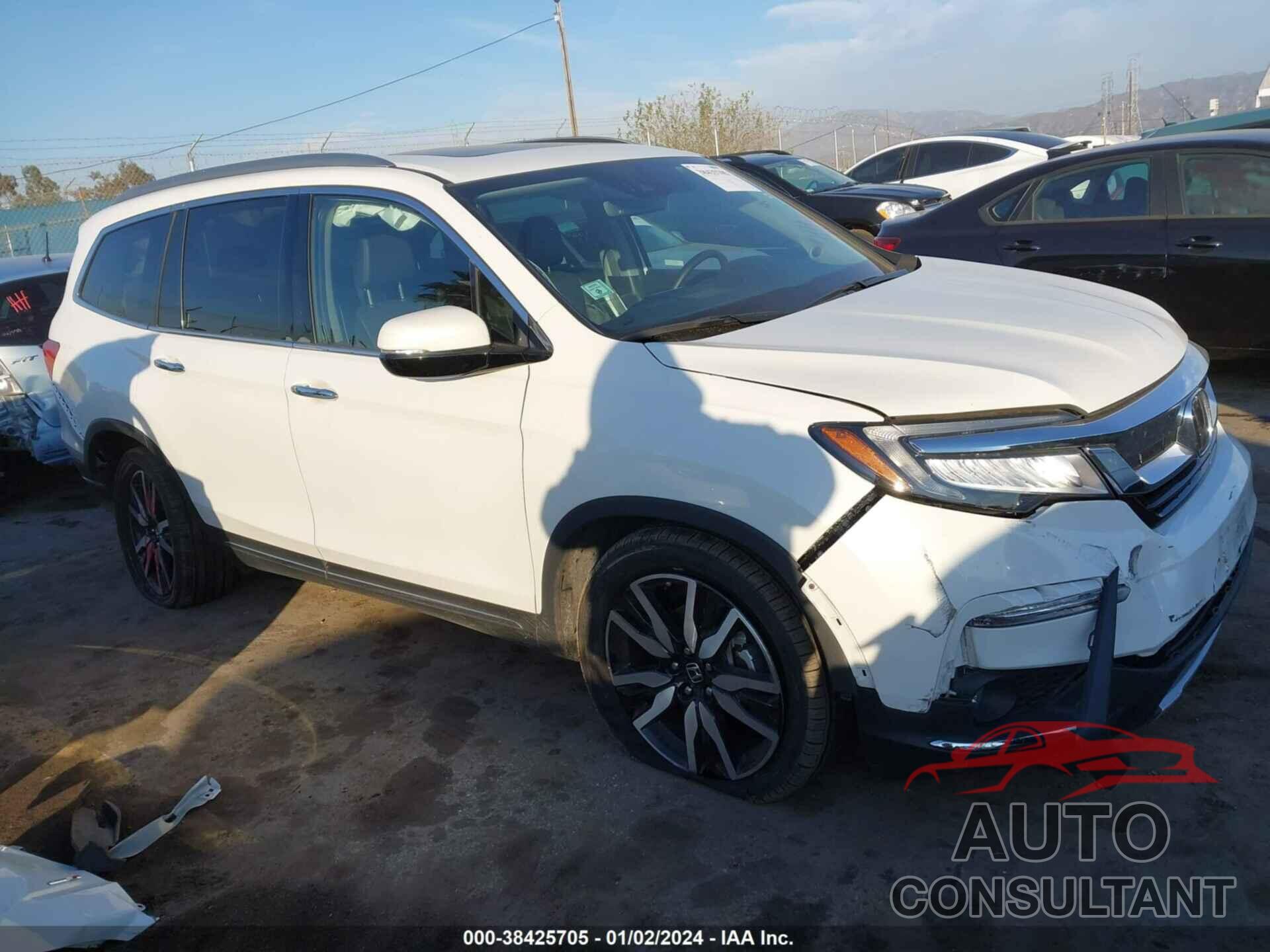 HONDA PILOT 2022 - 5FNYF6H0XNB044427