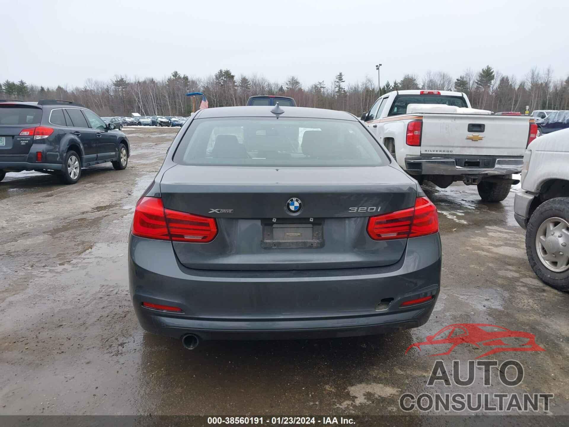 BMW 320I 2016 - WBA8A3C52GK551339