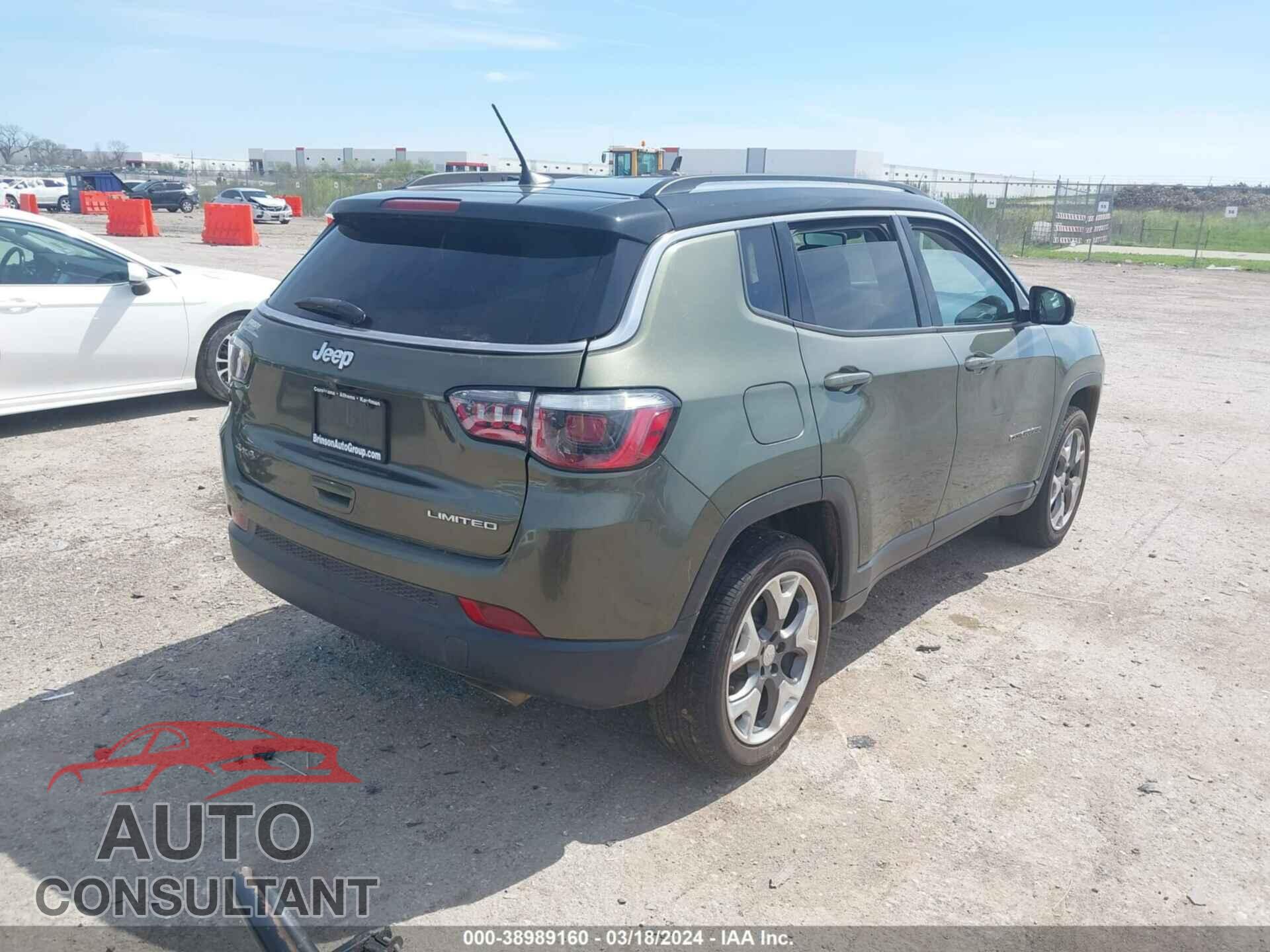 JEEP COMPASS 2018 - 3C4NJDCB7JT258804