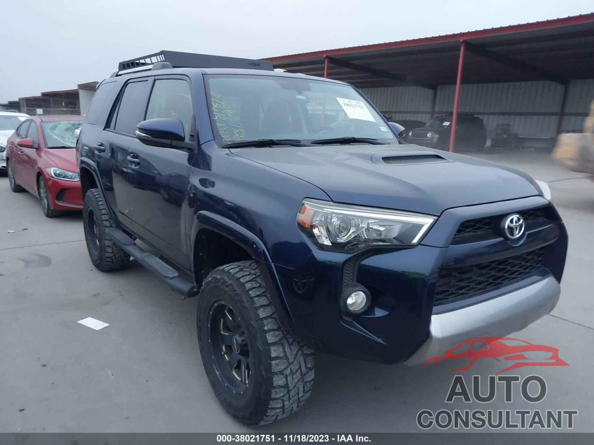 TOYOTA 4RUNNER 2016 - JTEBU5JR0G5387326