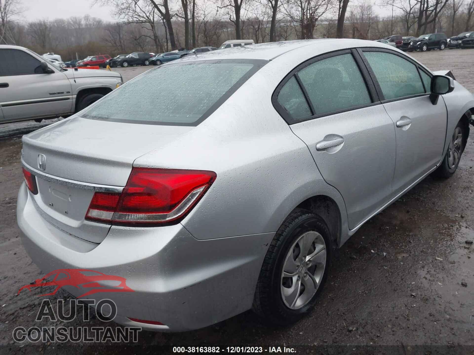 HONDA CIVIC 2013 - 19XFB2F59DE043753