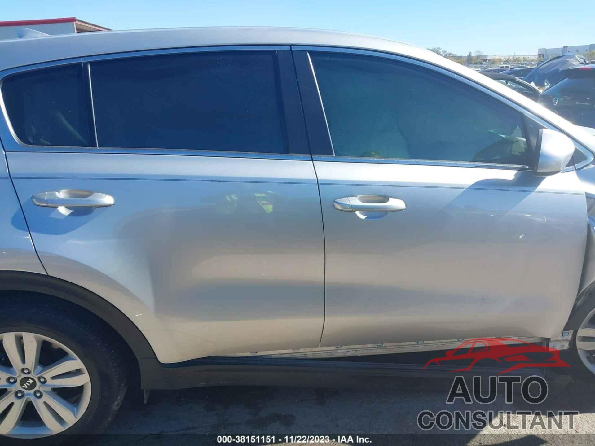 KIA SPORTAGE 2019 - KNDPM3AC6K7568230