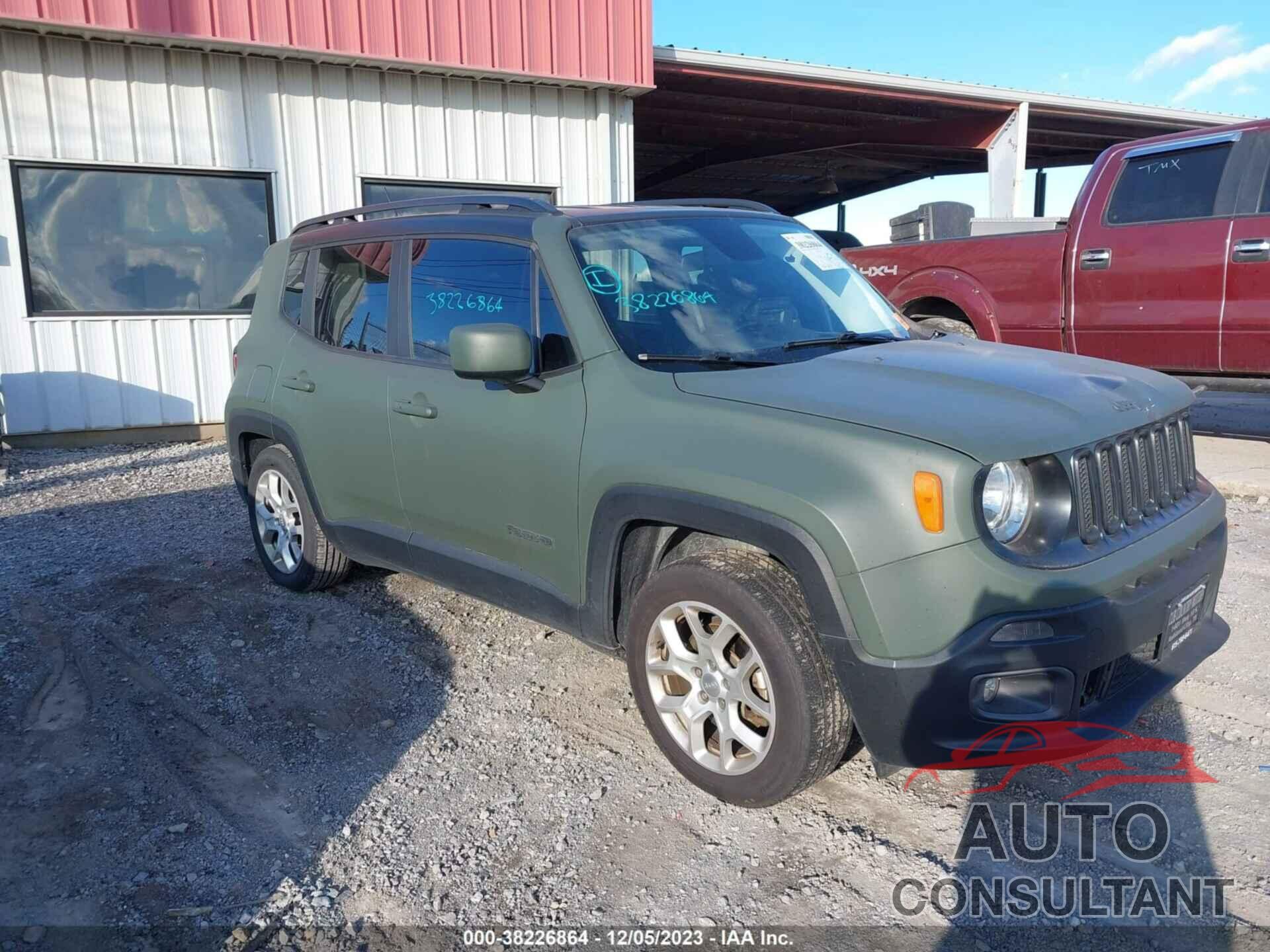 JEEP RENEGADE 2017 - ZACCJABB0HPG39273