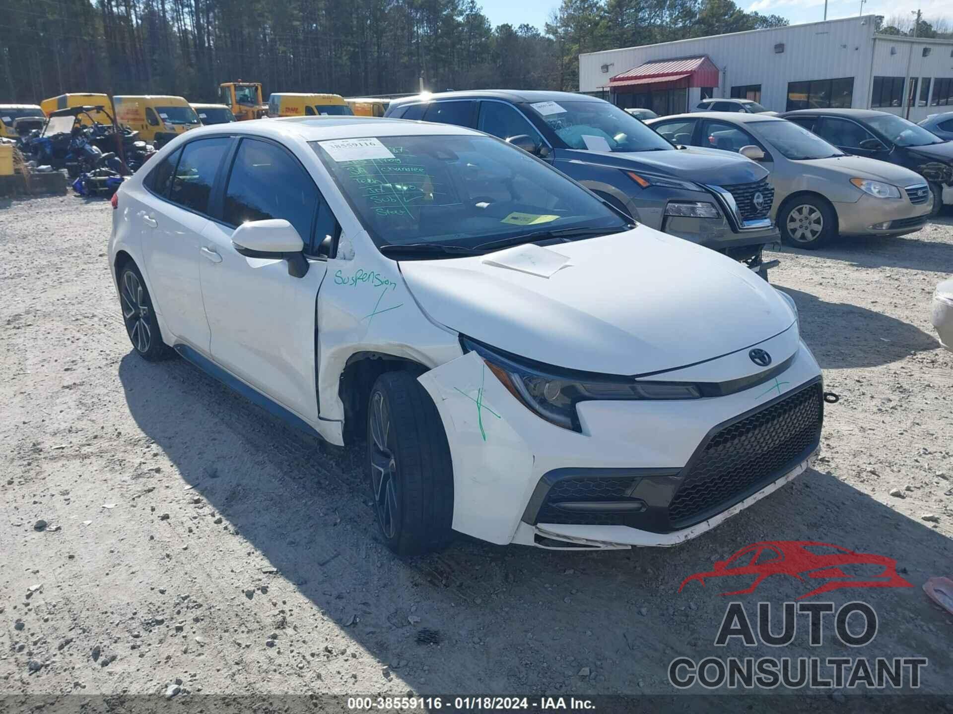 TOYOTA COROLLA 2022 - JTDT4MCE2N3502613