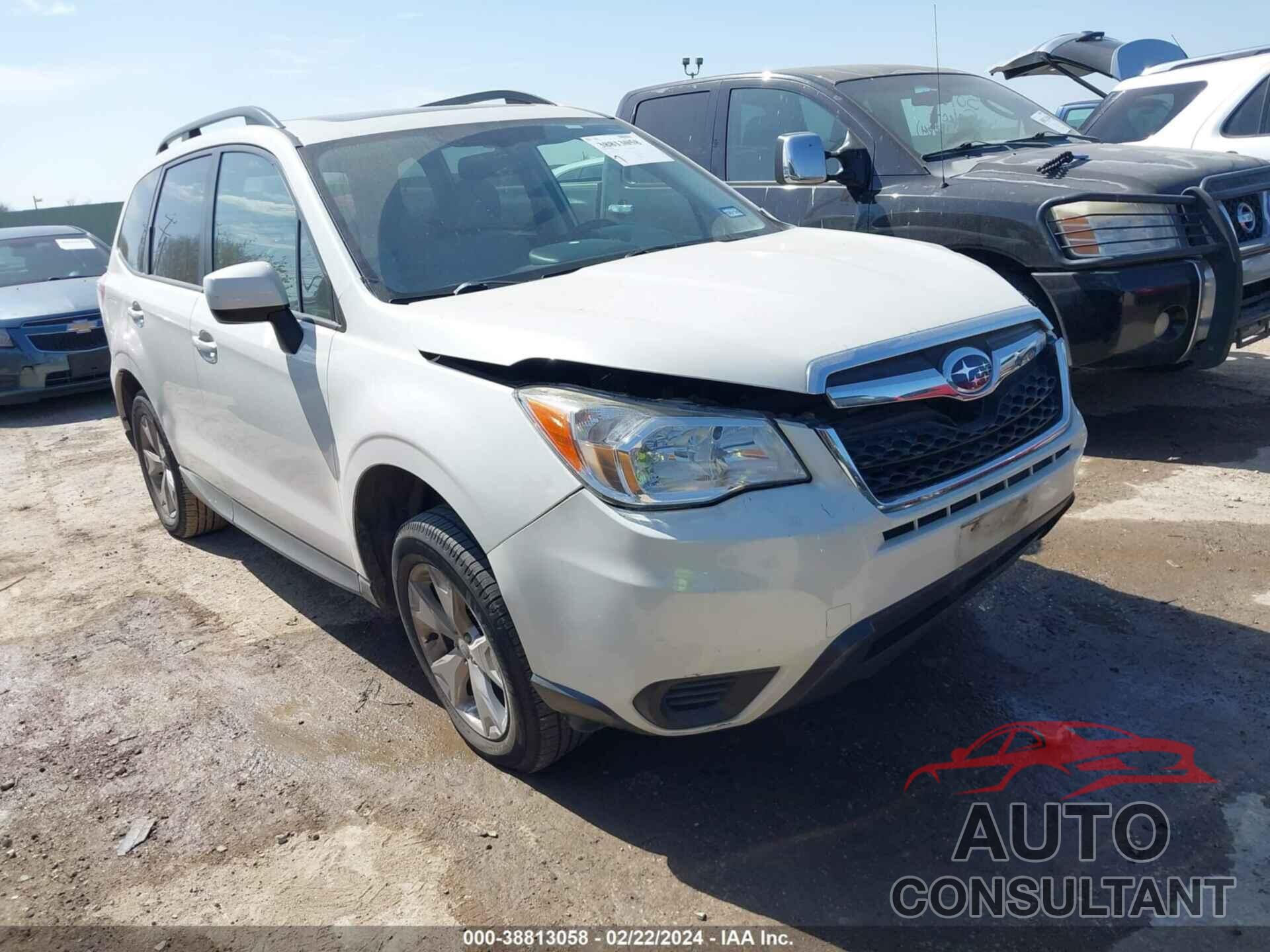 SUBARU FORESTER 2016 - JF2SJADC2GH545680