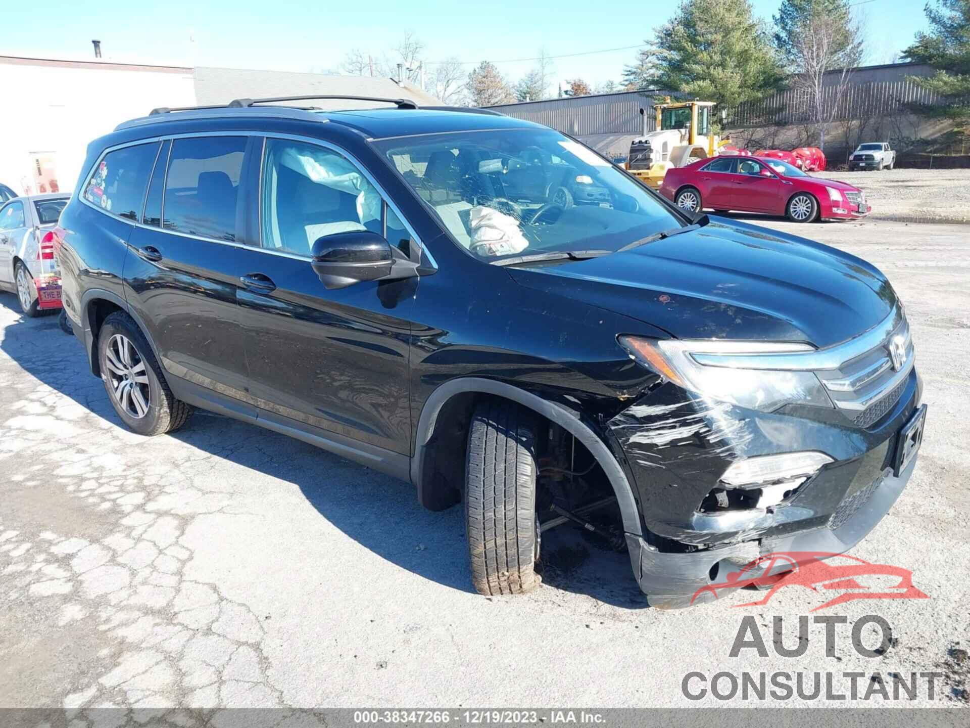 HONDA PILOT 2017 - 5FNYF6H52HB048990