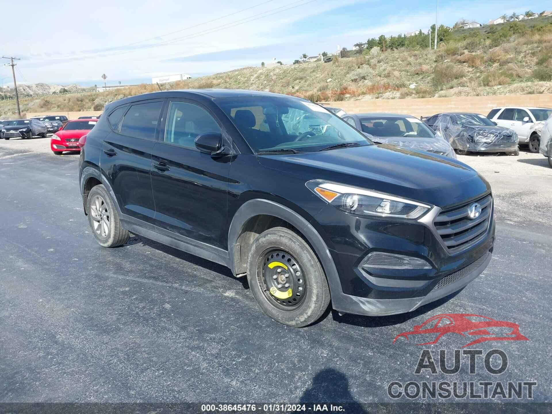 HYUNDAI TUCSON 2016 - KM8J23A4XGU109243