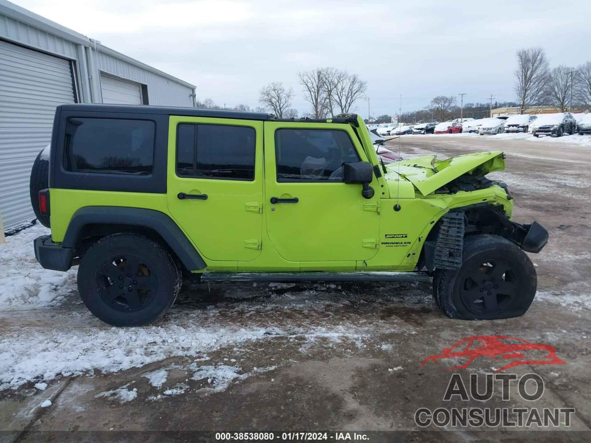 JEEP WRANGLER UNLIMITED 2016 - 1C4BJWDG1GL265034