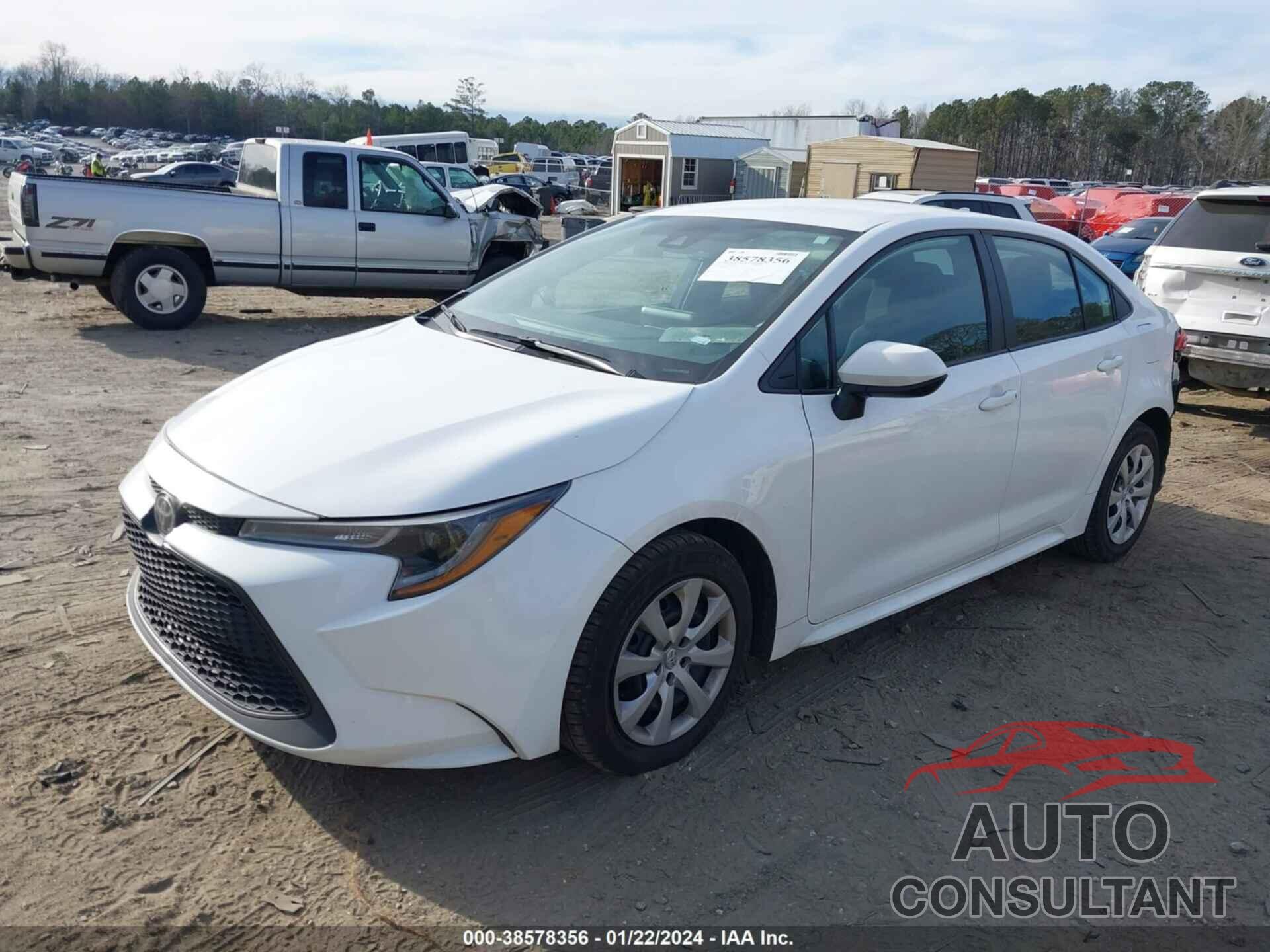 TOYOTA COROLLA 2022 - 5YFEPMAE6NP277977