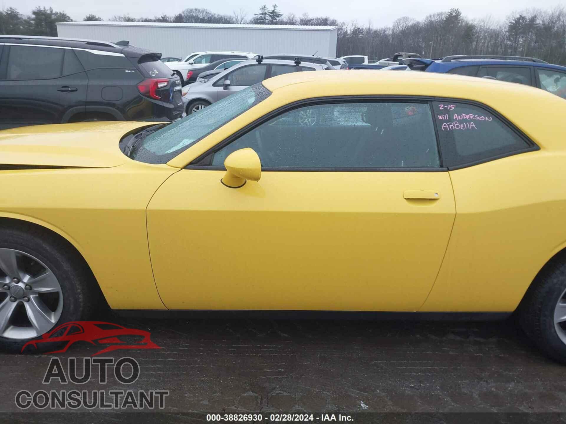 DODGE CHALLENGER 2018 - 2C3CDZAG0JH325394