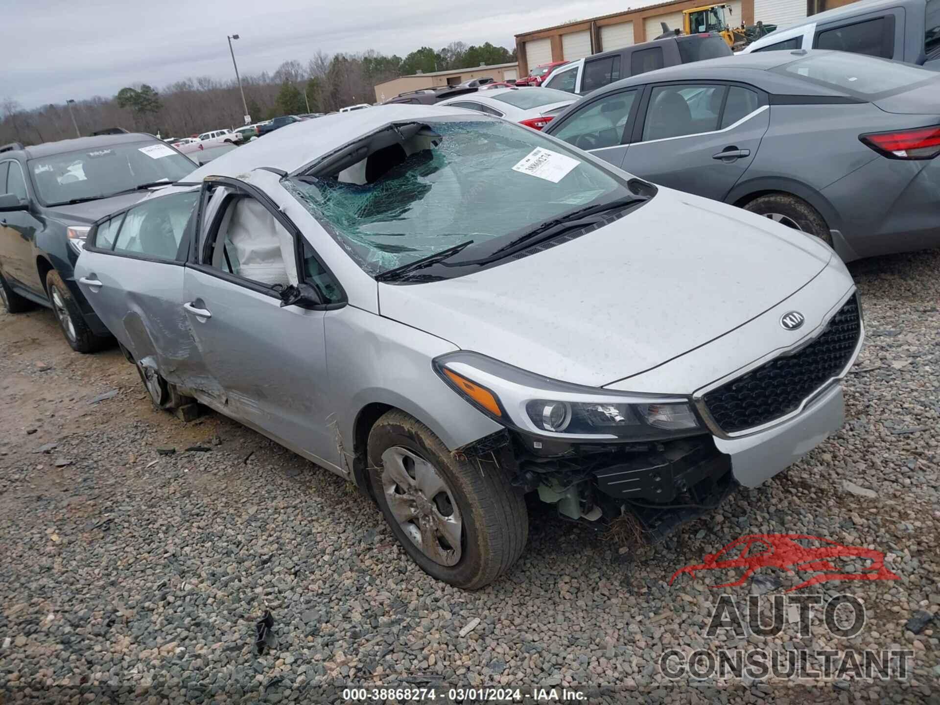 KIA FORTE 2017 - 3KPFK4A73HE054984