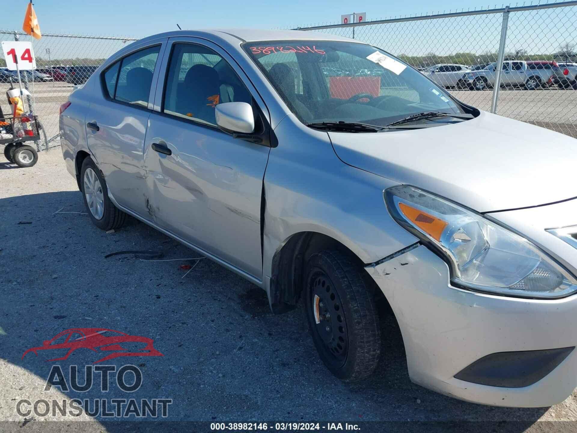 NISSAN VERSA 2016 - 3N1CN7AP1GL863716