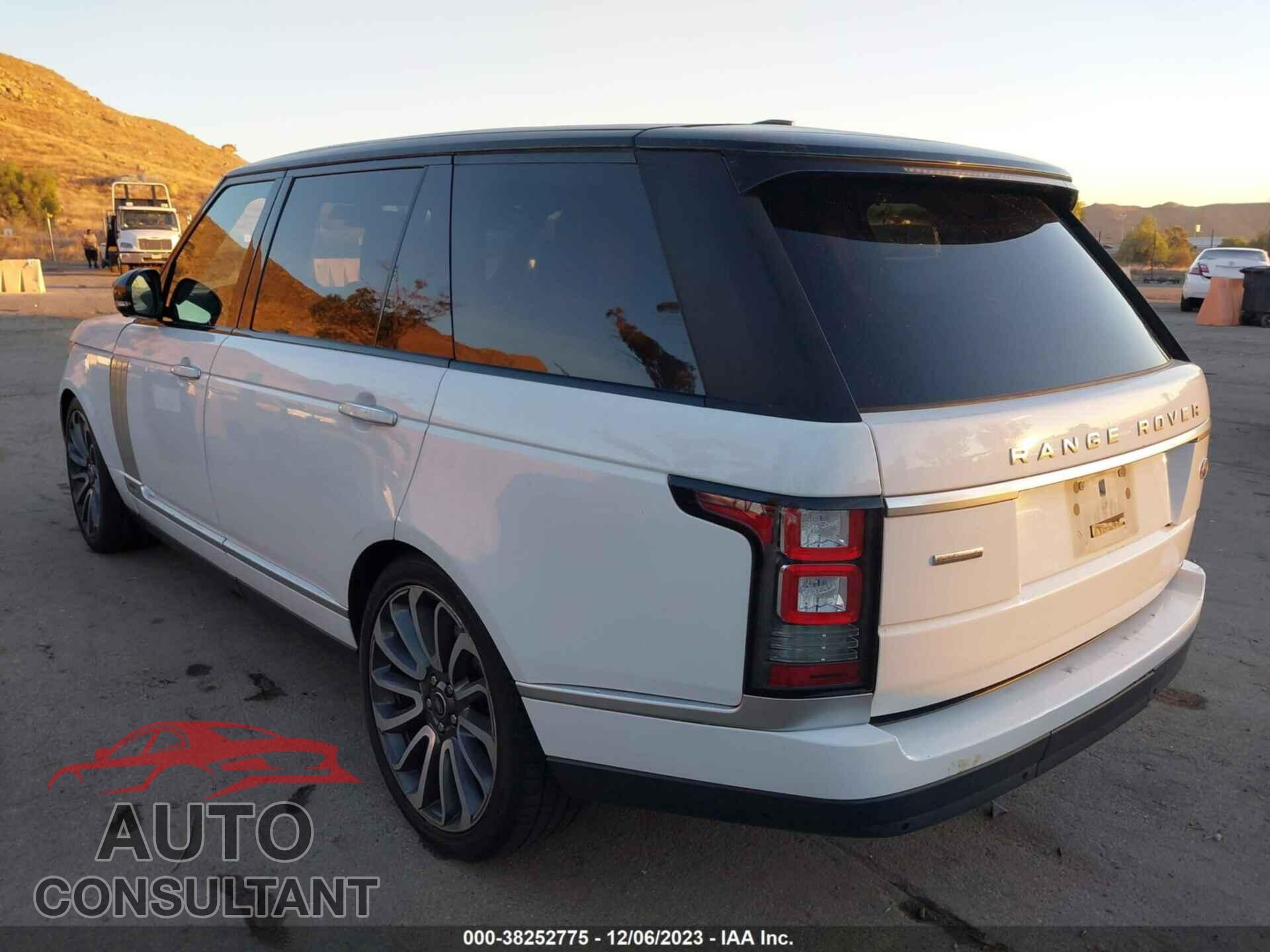 LAND ROVER RANGE ROVER 2015 - SALGV3TF0FA238363