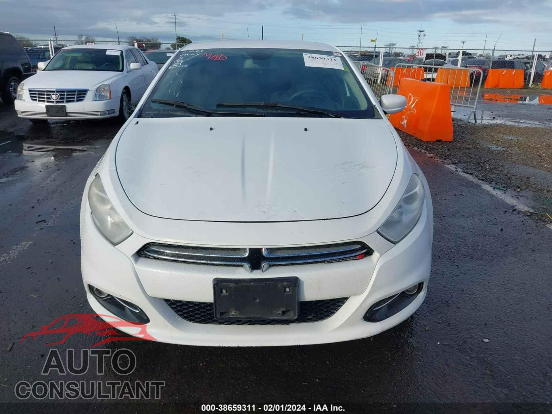 DODGE DART 2016 - 1C3CDFFAXGD820971