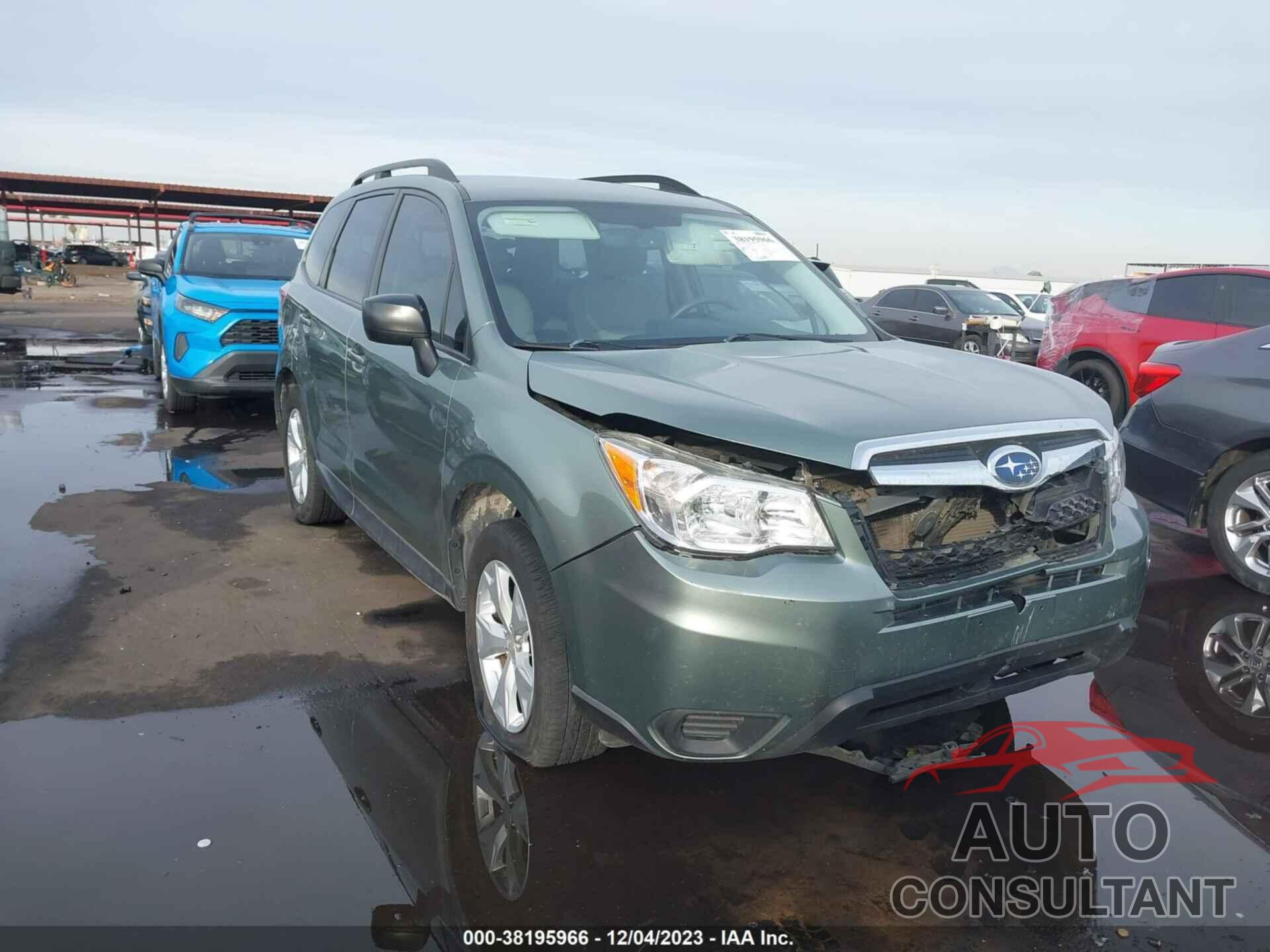 SUBARU FORESTER 2016 - JF2SJABC9GH479244