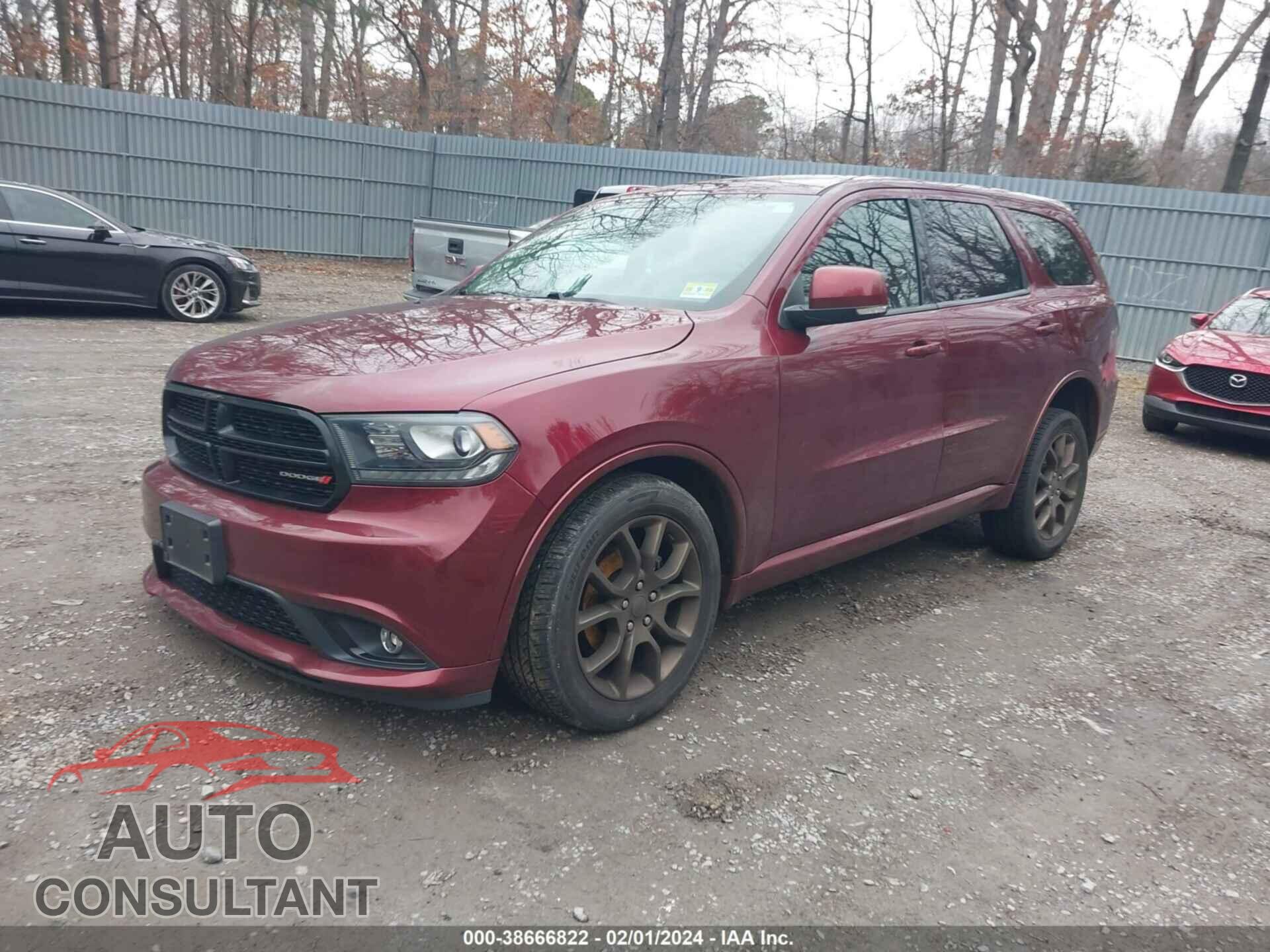 DODGE DURANGO 2017 - 1C4RDJDG3HC664943