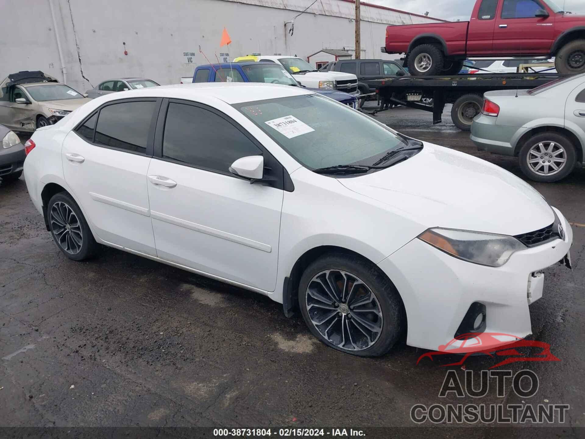 TOYOTA COROLLA 2016 - 2T1BURHE6GC651330
