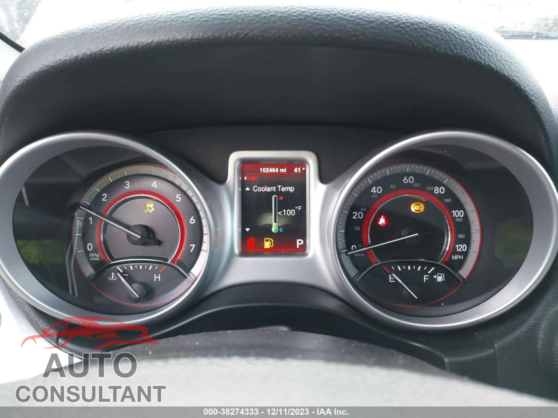 DODGE JOURNEY 2015 - 3C4PDCBG3FT616768
