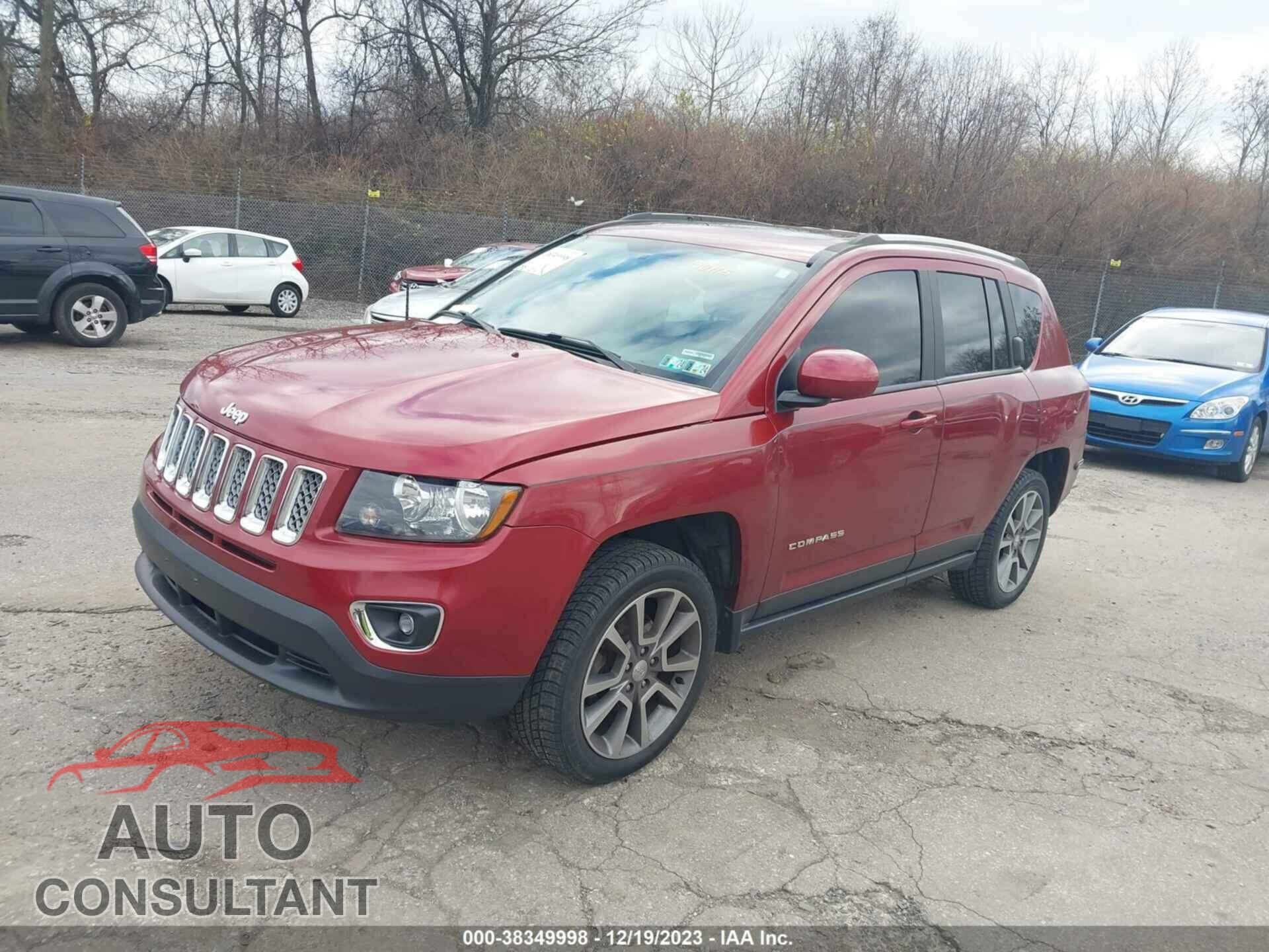 JEEP COMPASS 2017 - 1C4NJDEB1HD140115