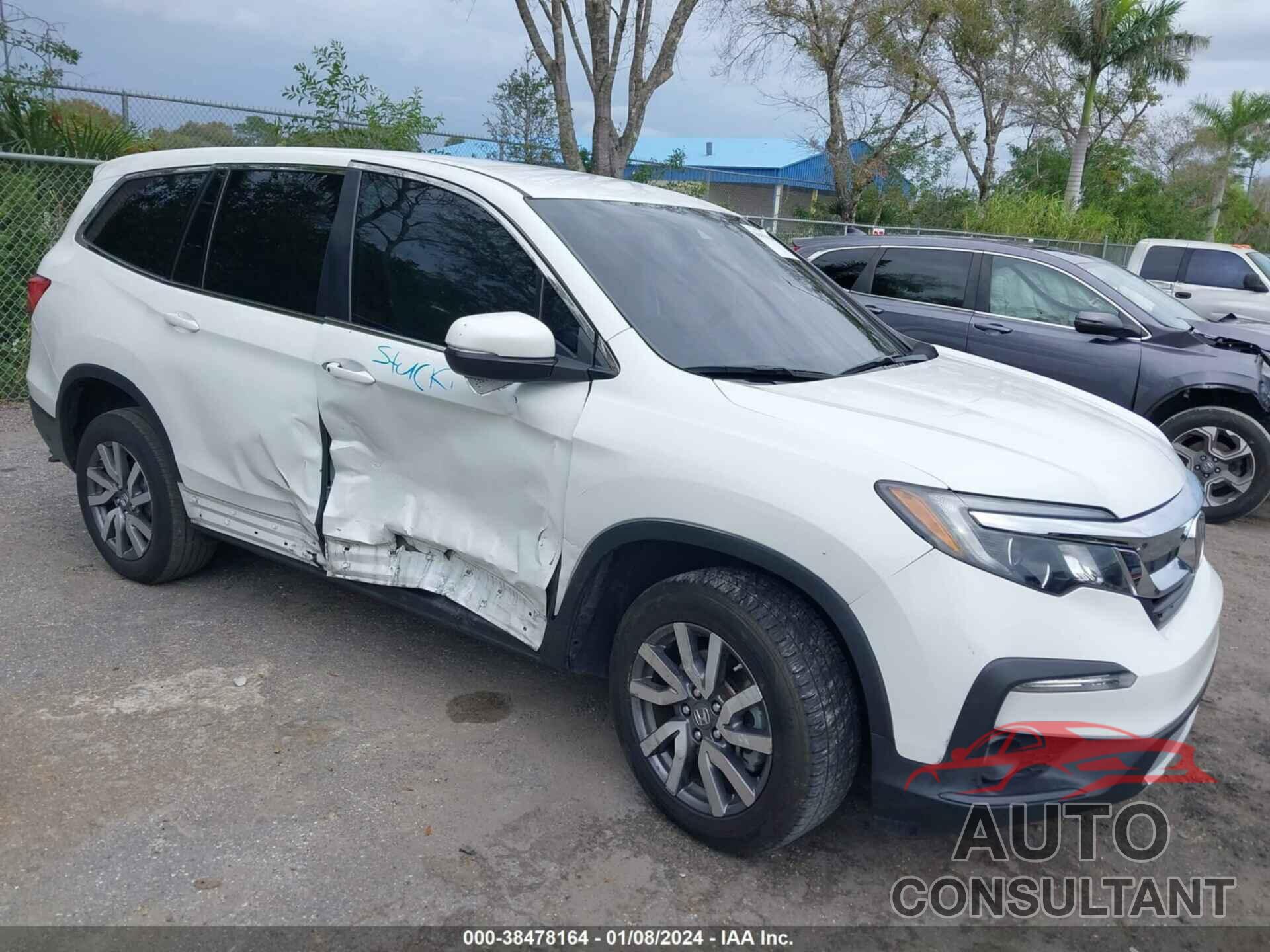 HONDA PILOT 2021 - 5FNYF5H38MB025510