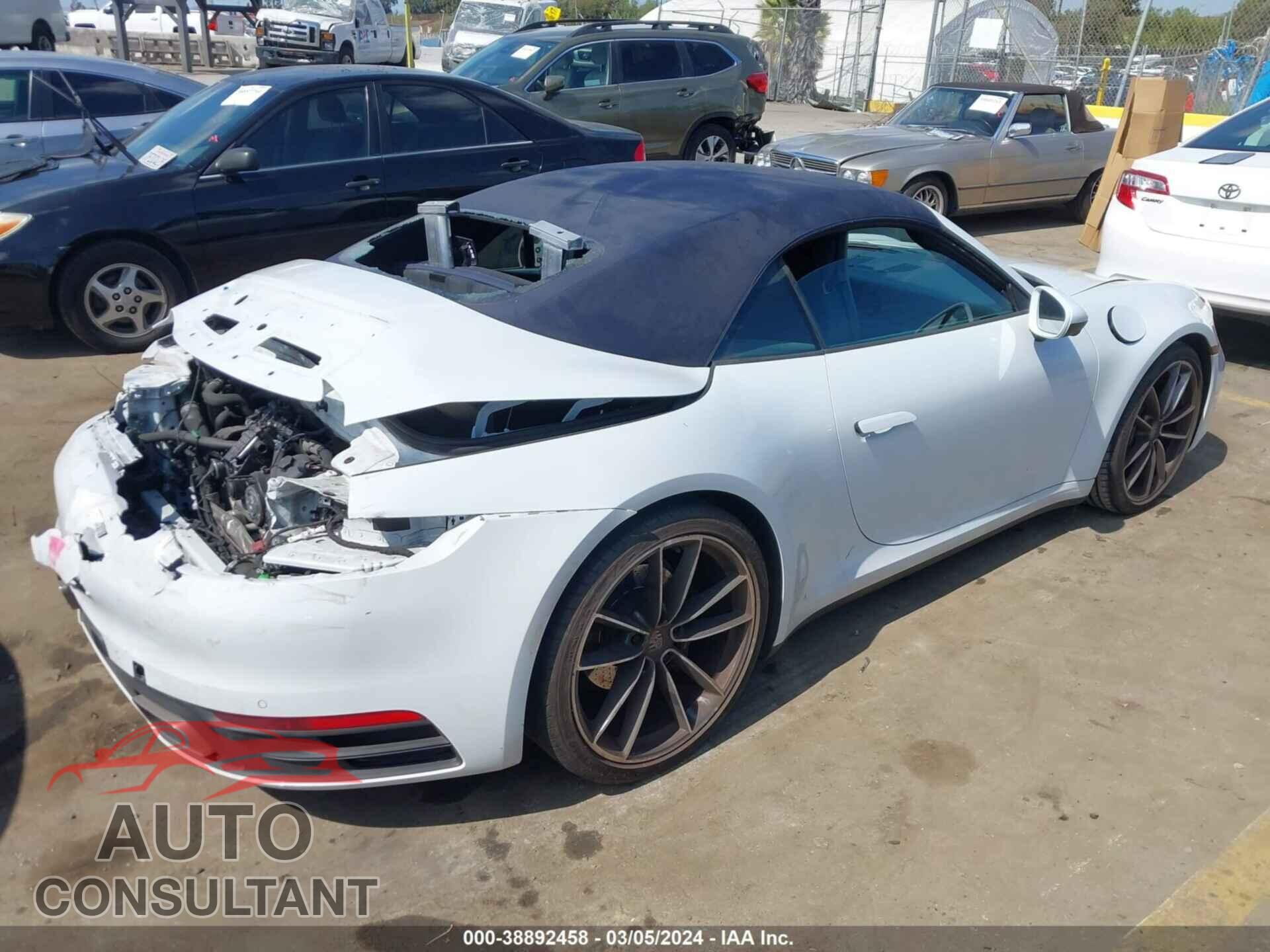 PORSCHE 911 2021 - WP0CA2A90MS239481