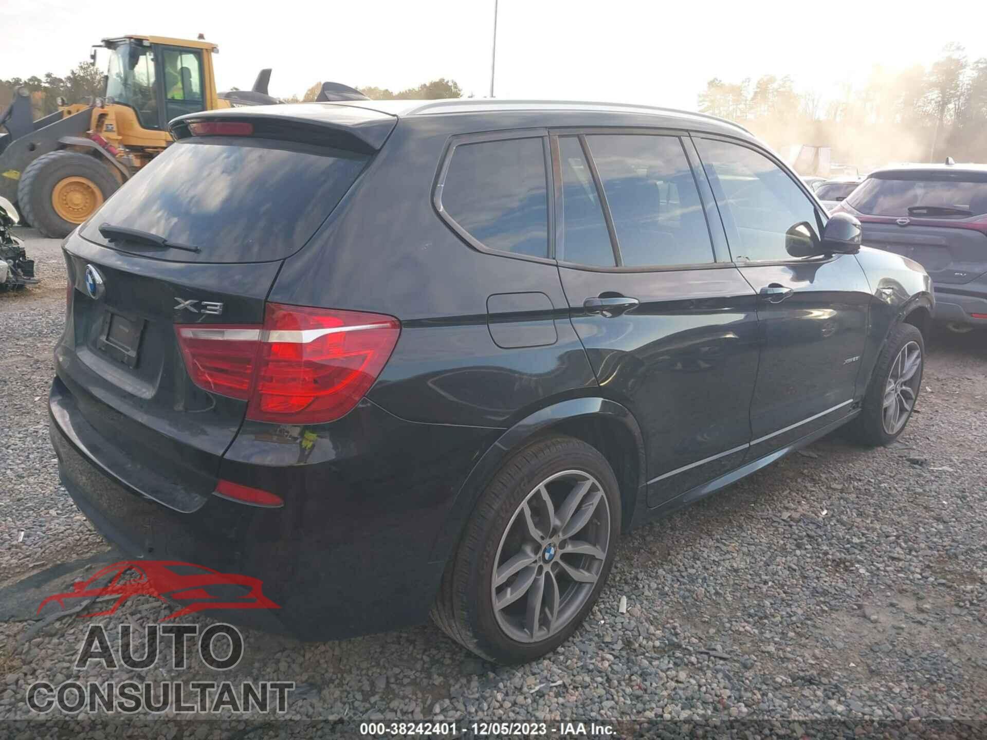 BMW X3 2016 - 5UXWX9C59G0D83708