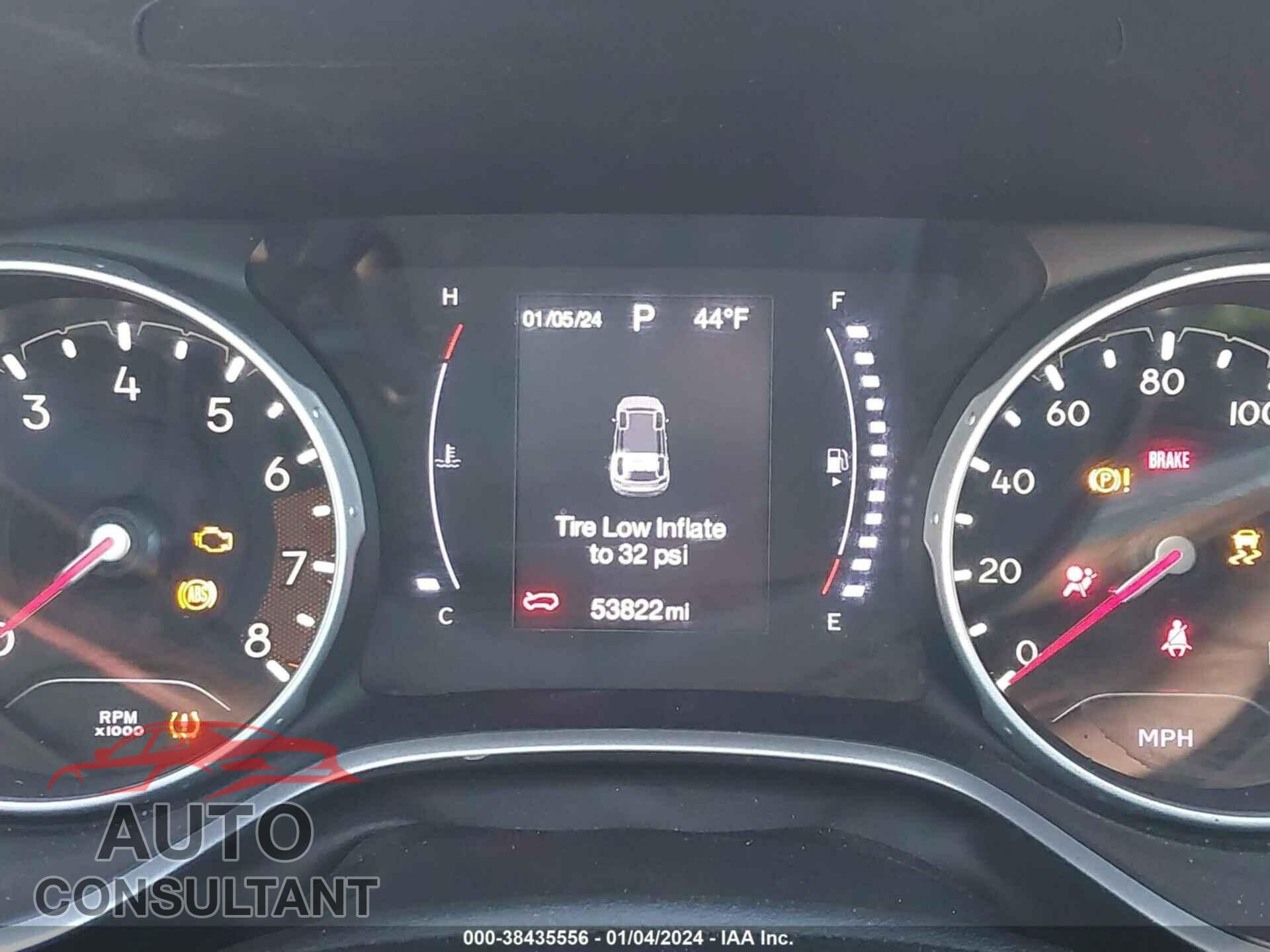 JEEP COMPASS 2019 - 3C4NJCBB6KT809382