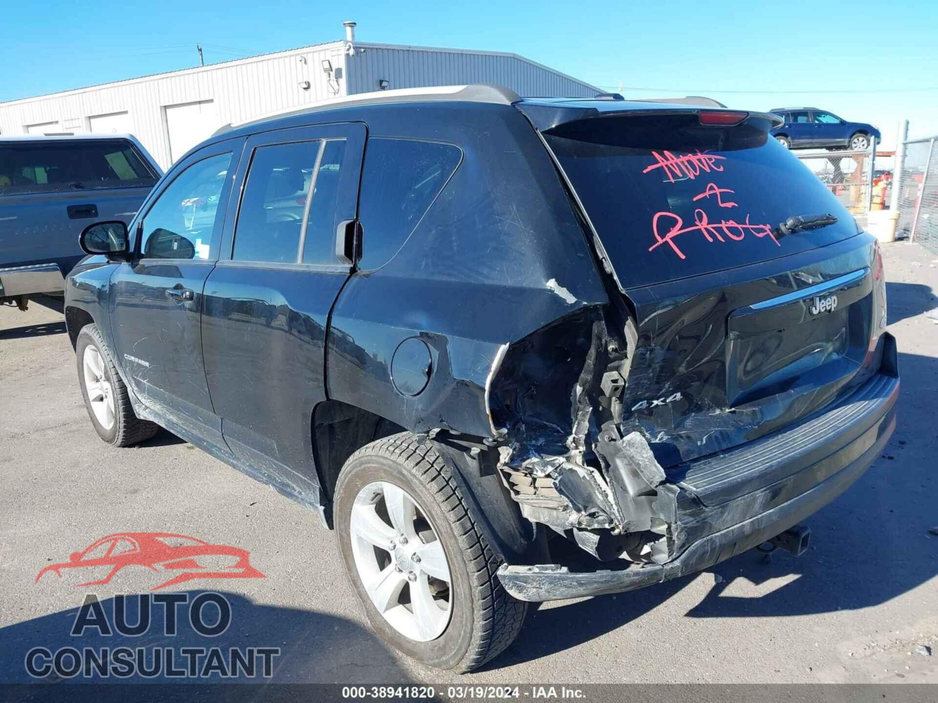 JEEP COMPASS 2017 - 1C4NJDEBXHD144504
