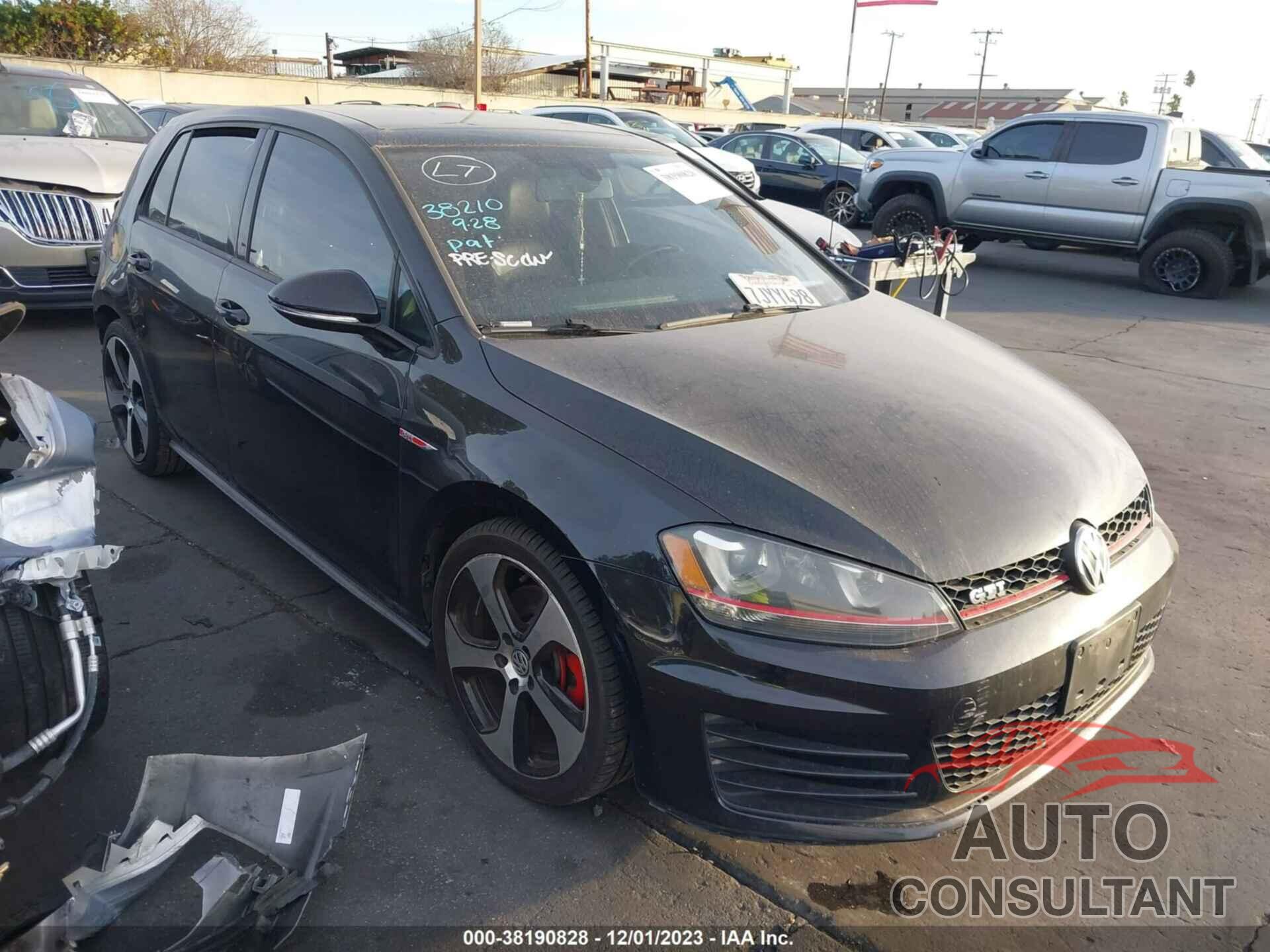 VOLKSWAGEN GOLF GTI 2015 - 3VW5T7AU1FM061853
