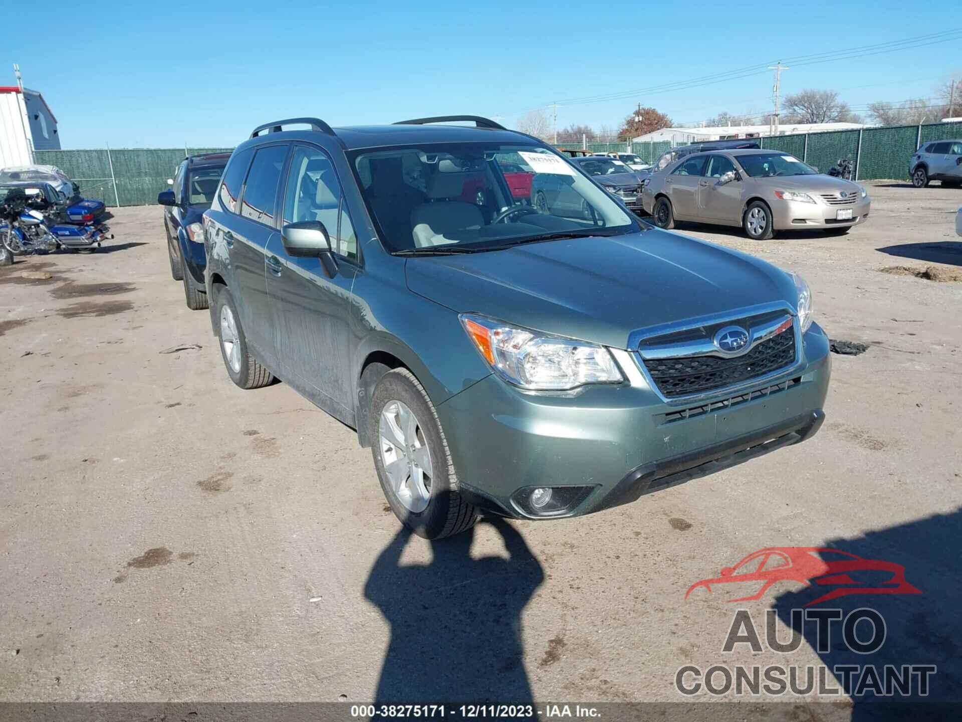 SUBARU FORESTER 2016 - JF2SJAFCXGH554141