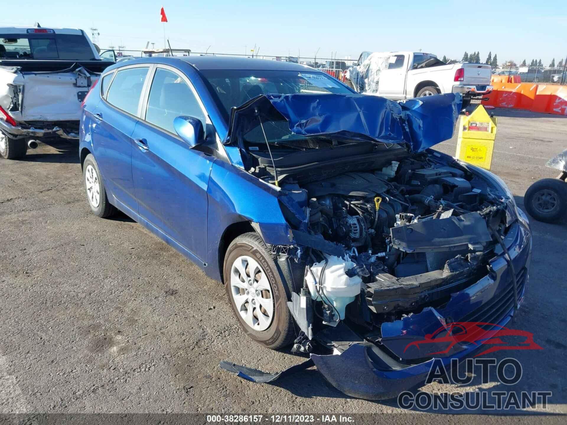 HYUNDAI ACCENT 2016 - KMHCT5AE0GU260862