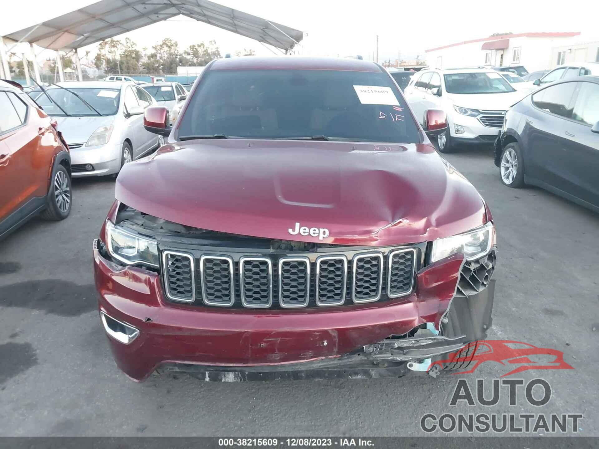 JEEP GRAND CHEROKEE 2017 - 1C4RJFAG9HC834541