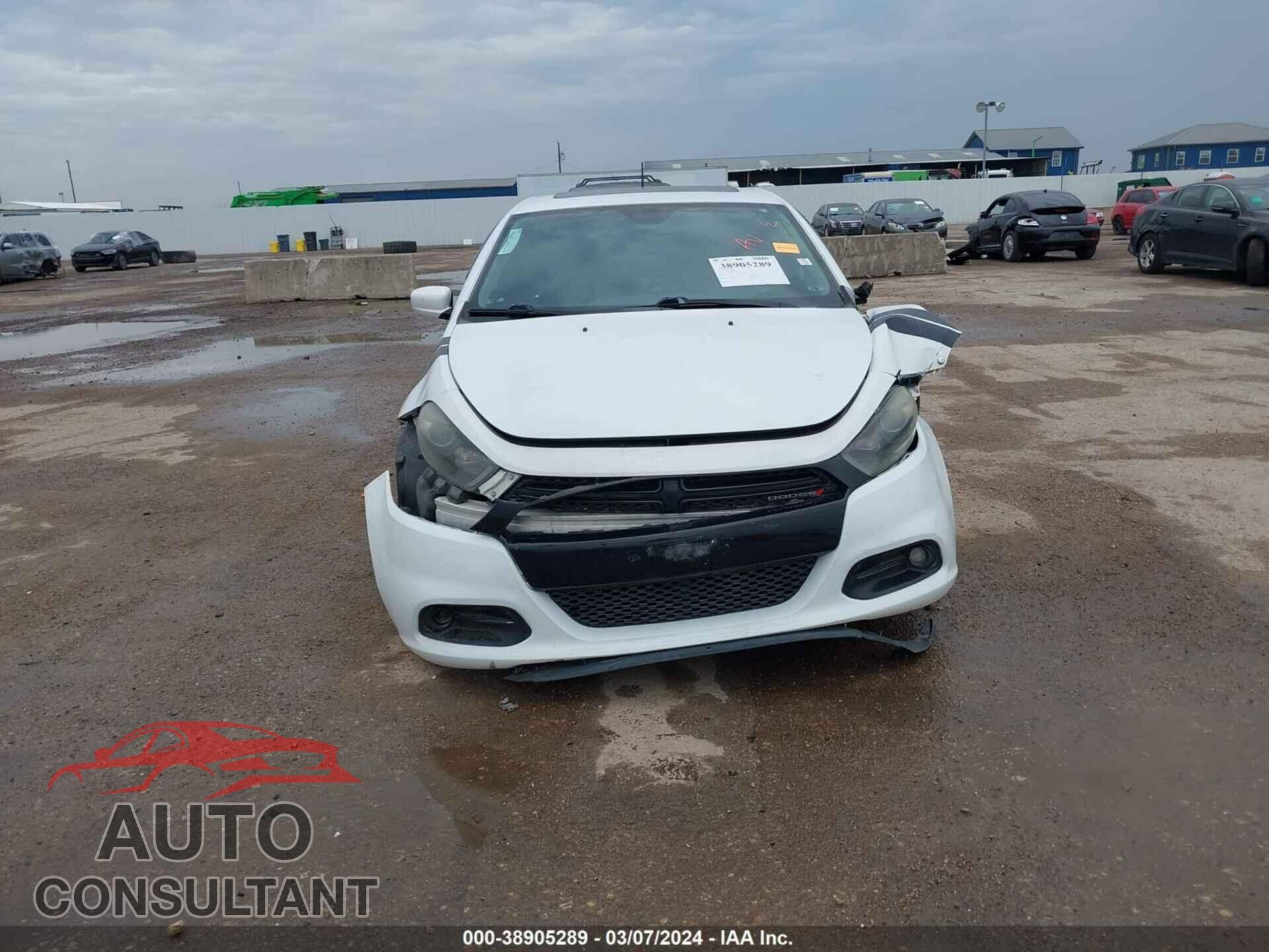 DODGE DART 2016 - 1C3CDFBB1GD592809