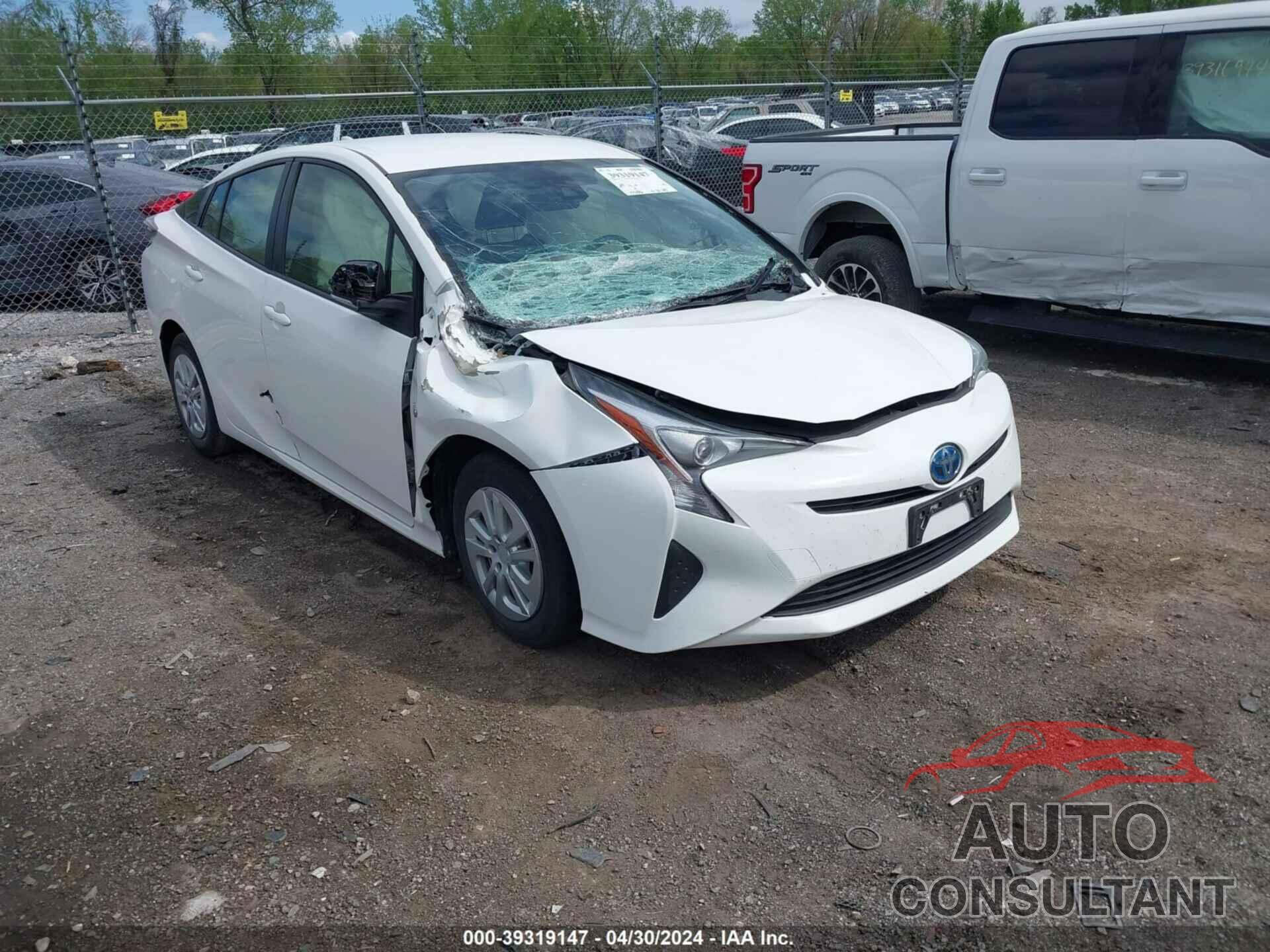 TOYOTA PRIUS 2017 - JTDKBRFU1H3552442