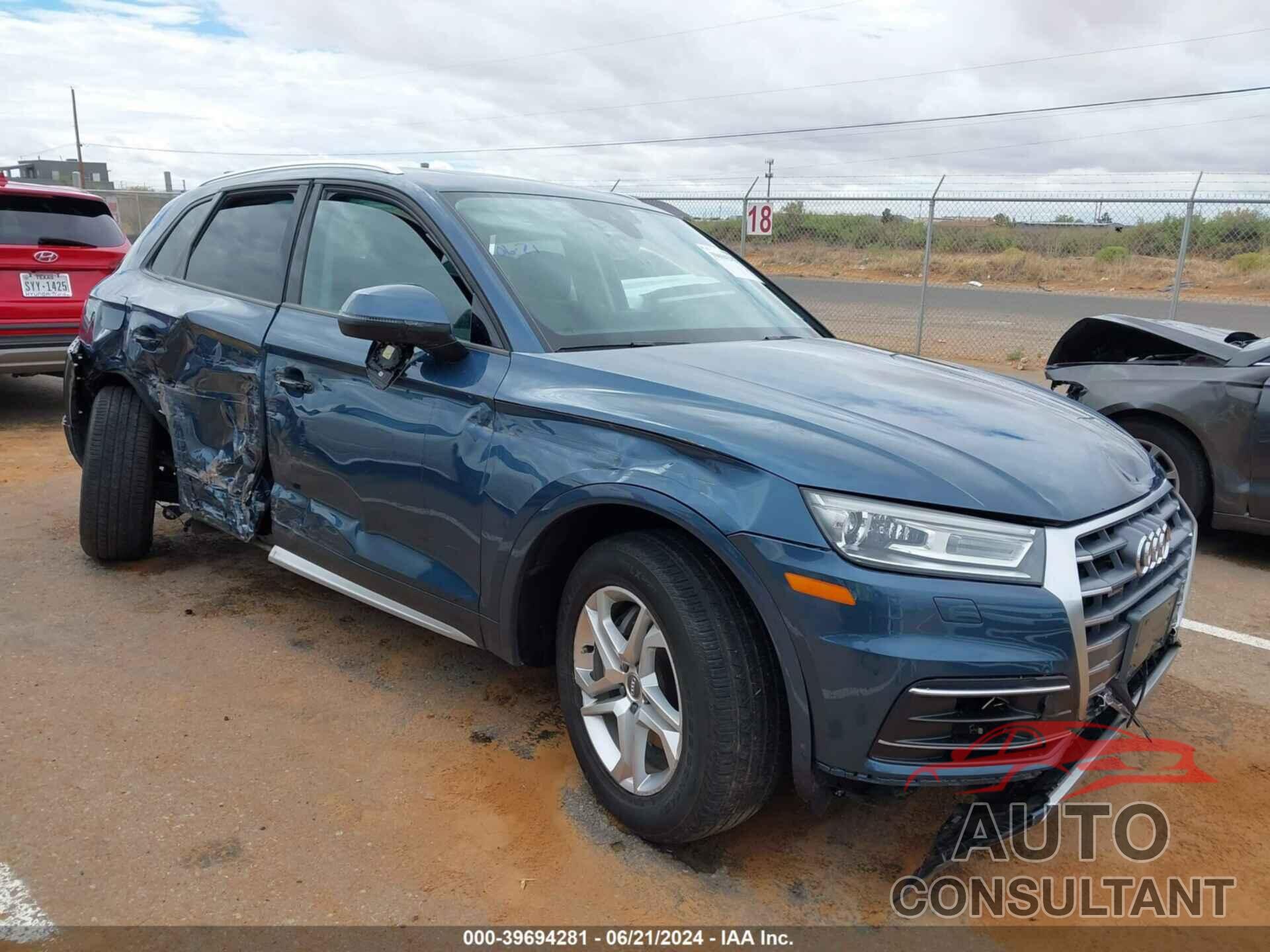 AUDI Q5 2018 - WA1ANAFY8J2174830