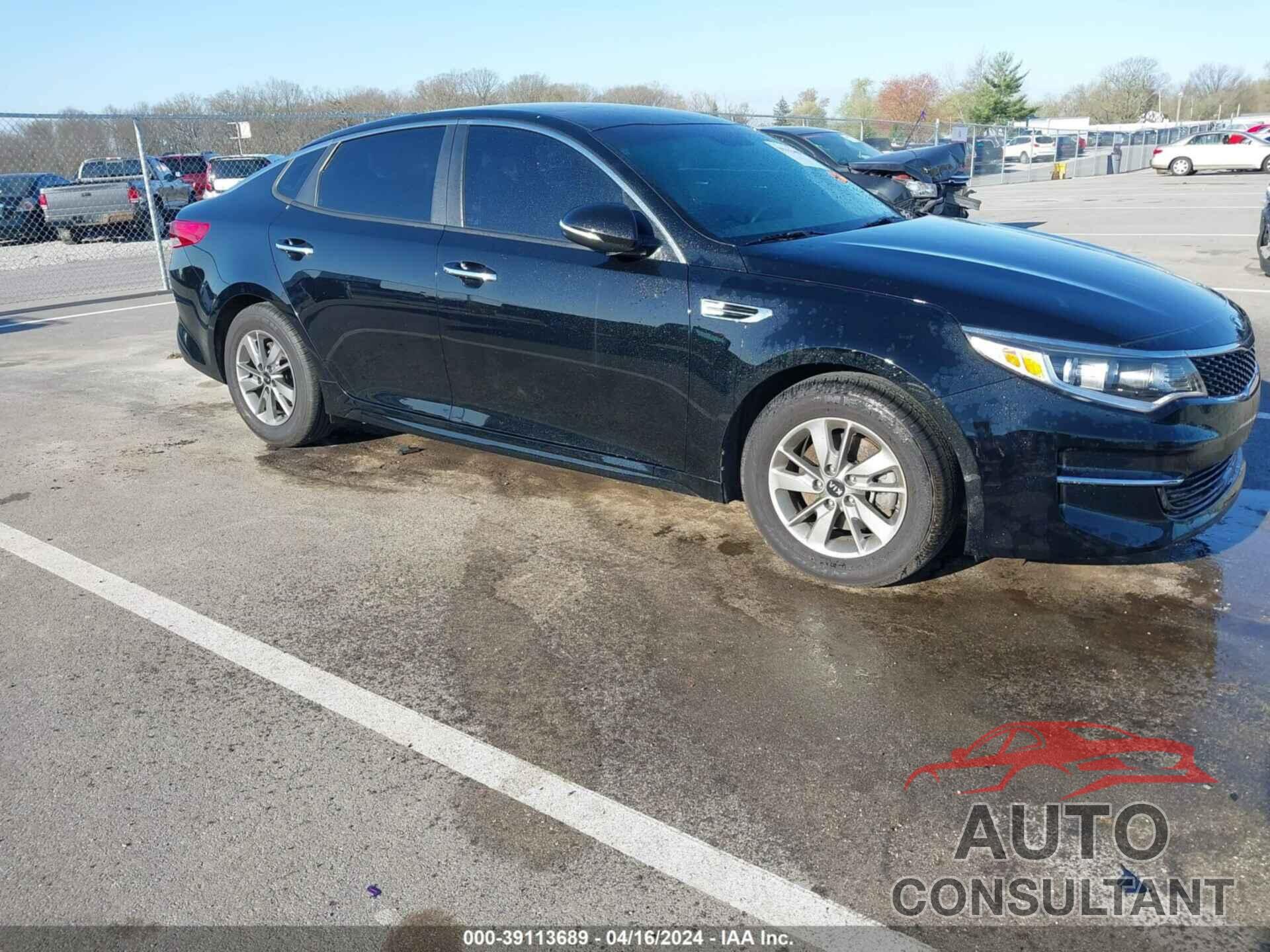 KIA OPTIMA 2018 - 5XXGT4L10JG231837