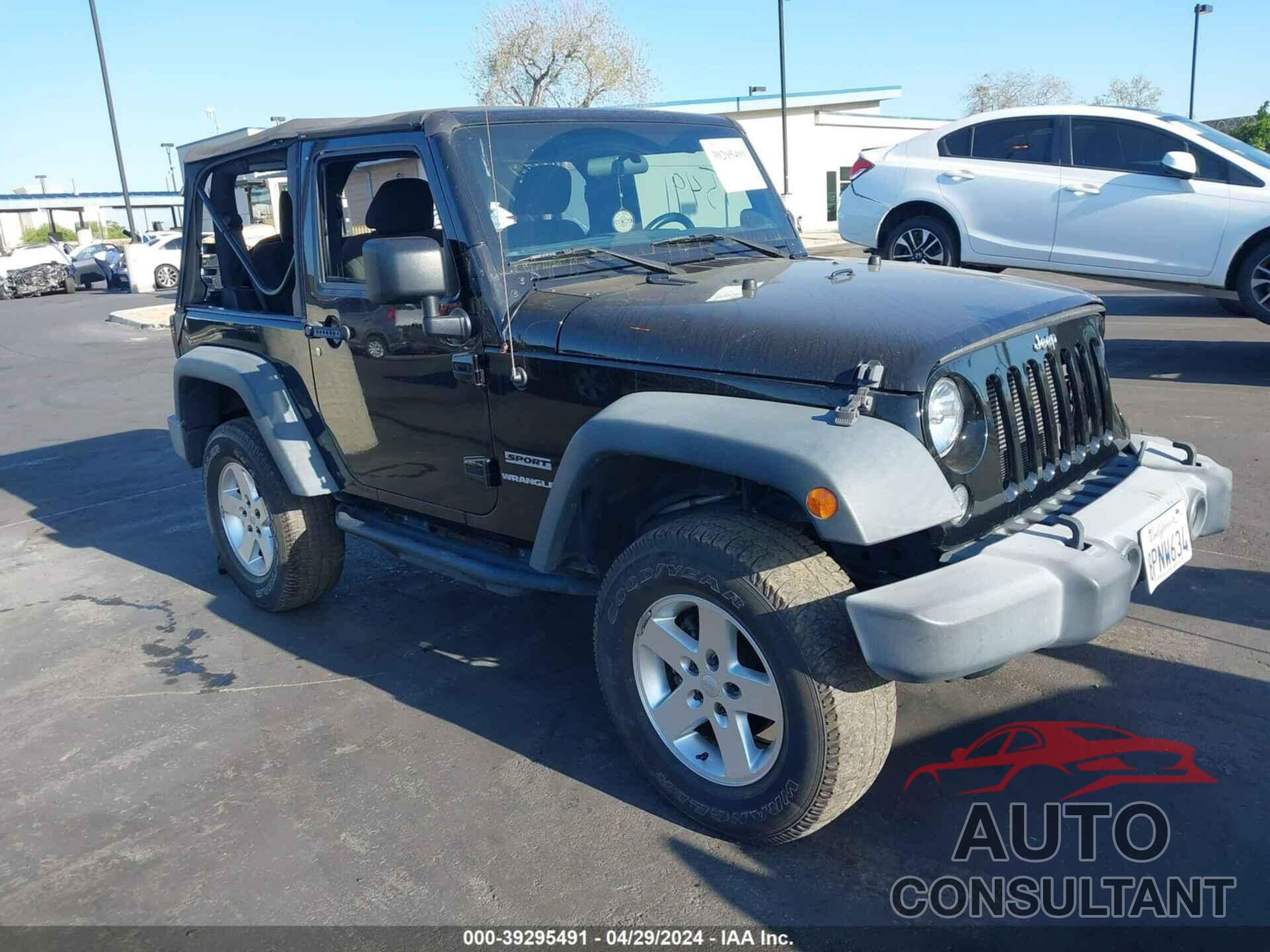 JEEP WRANGLER 2016 - 1C4AJWAGXGL304686