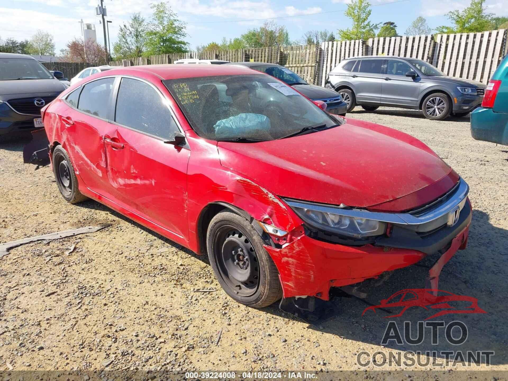 HONDA CIVIC 2017 - 2HGFC2F52HH557761