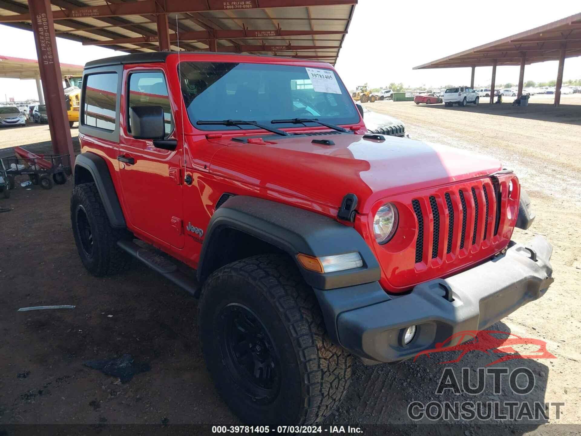 JEEP WRANGLER 2020 - 1C4GJXAN3LW325533