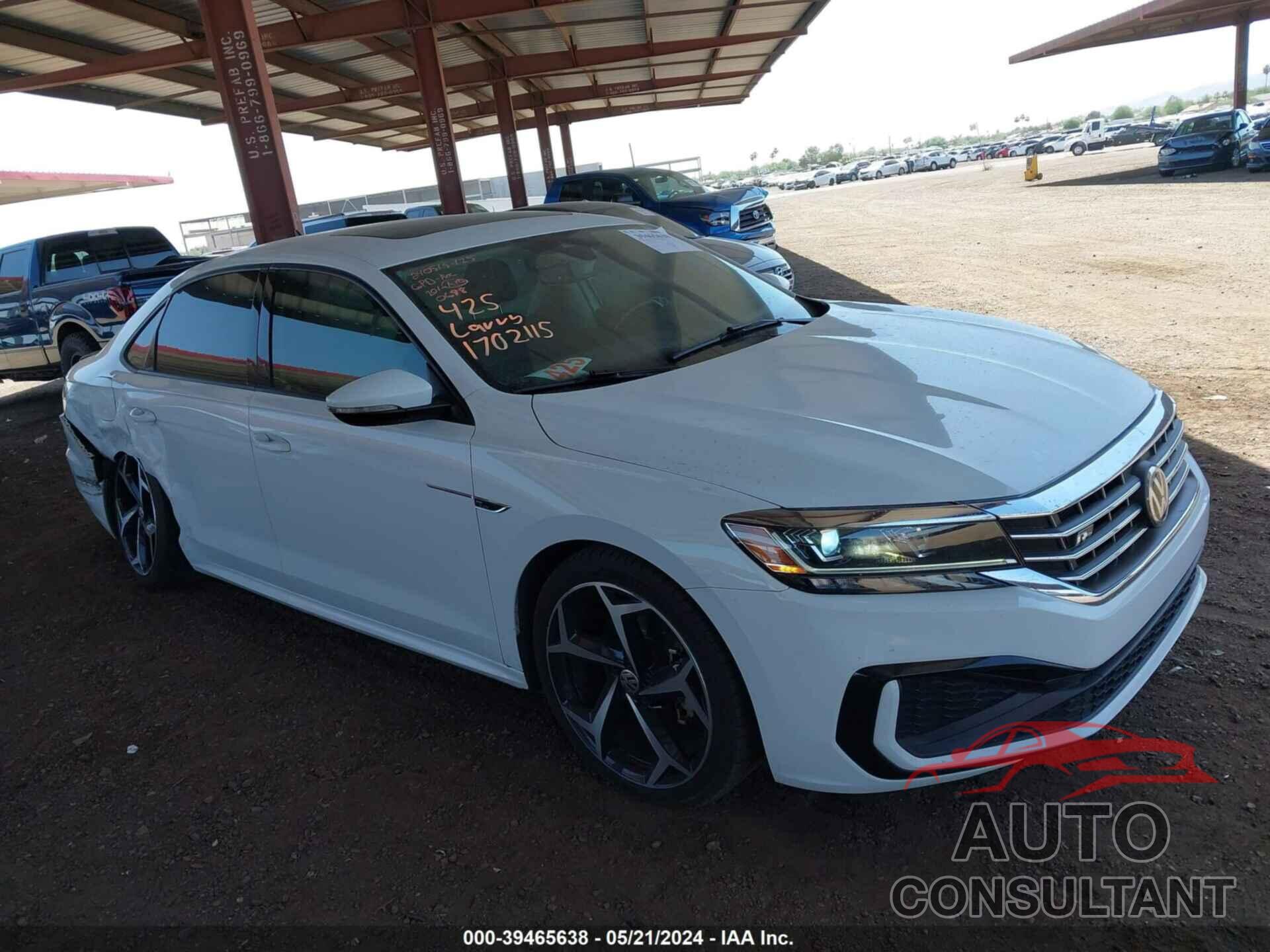 VOLKSWAGEN PASSAT 2020 - 1VWMA7A30LC020698