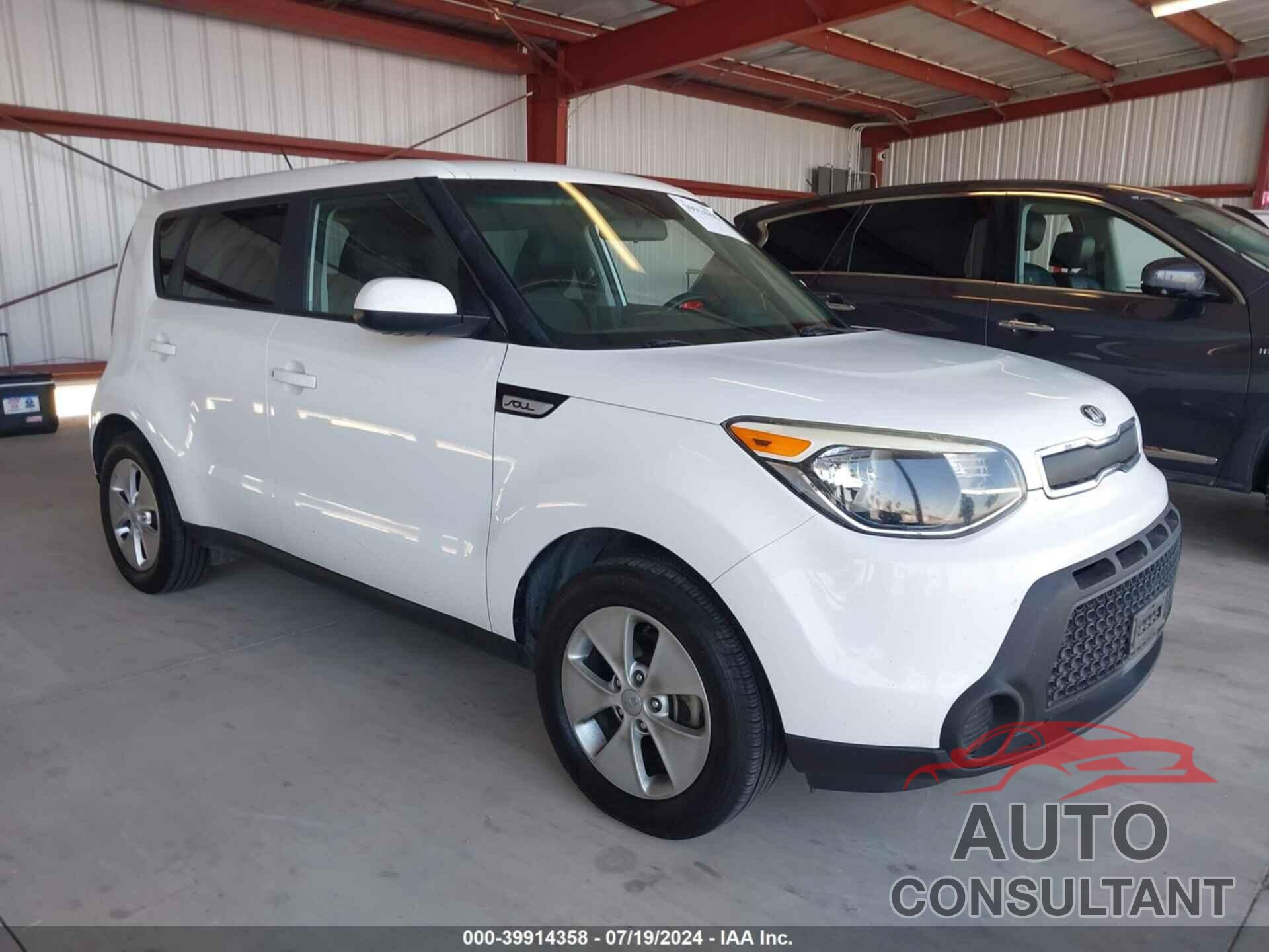 KIA SOUL 2016 - KNDJN2A25G7318392