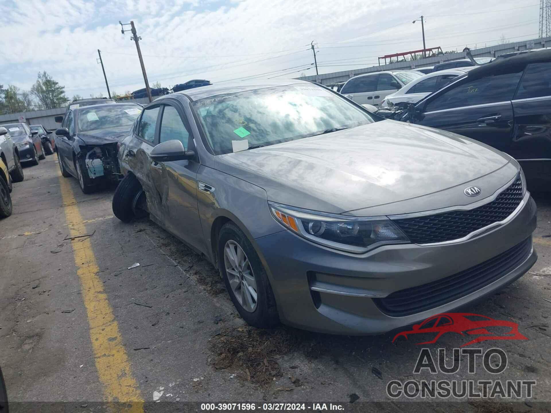 KIA OPTIMA 2016 - 5XXGT4L37GG076620