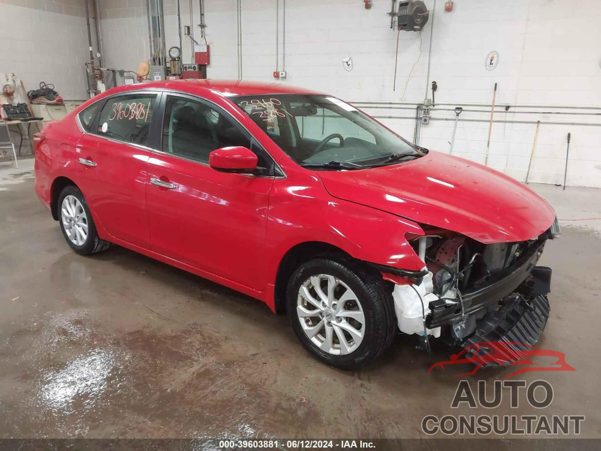 NISSAN SENTRA 2018 - 3N1AB7AP1JY223094