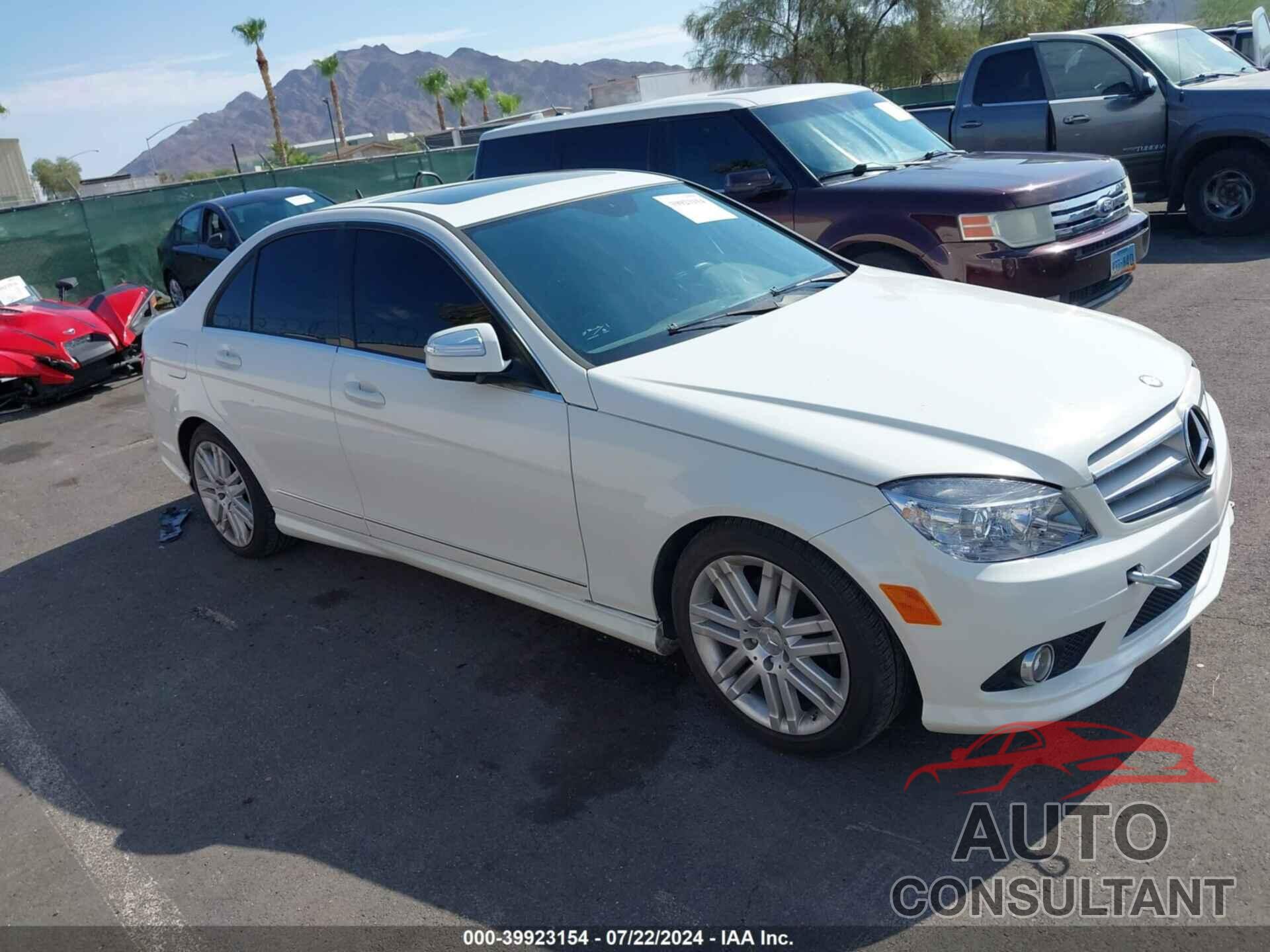 MERCEDES-BENZ C 300 2009 - WDDGF54X89R063671