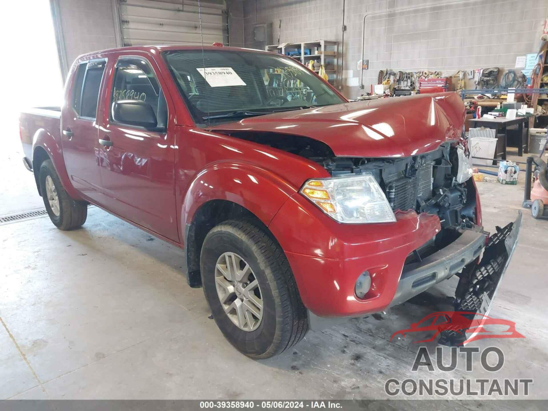 NISSAN FRONTIER 2018 - 1N6AD0EV4JN724224