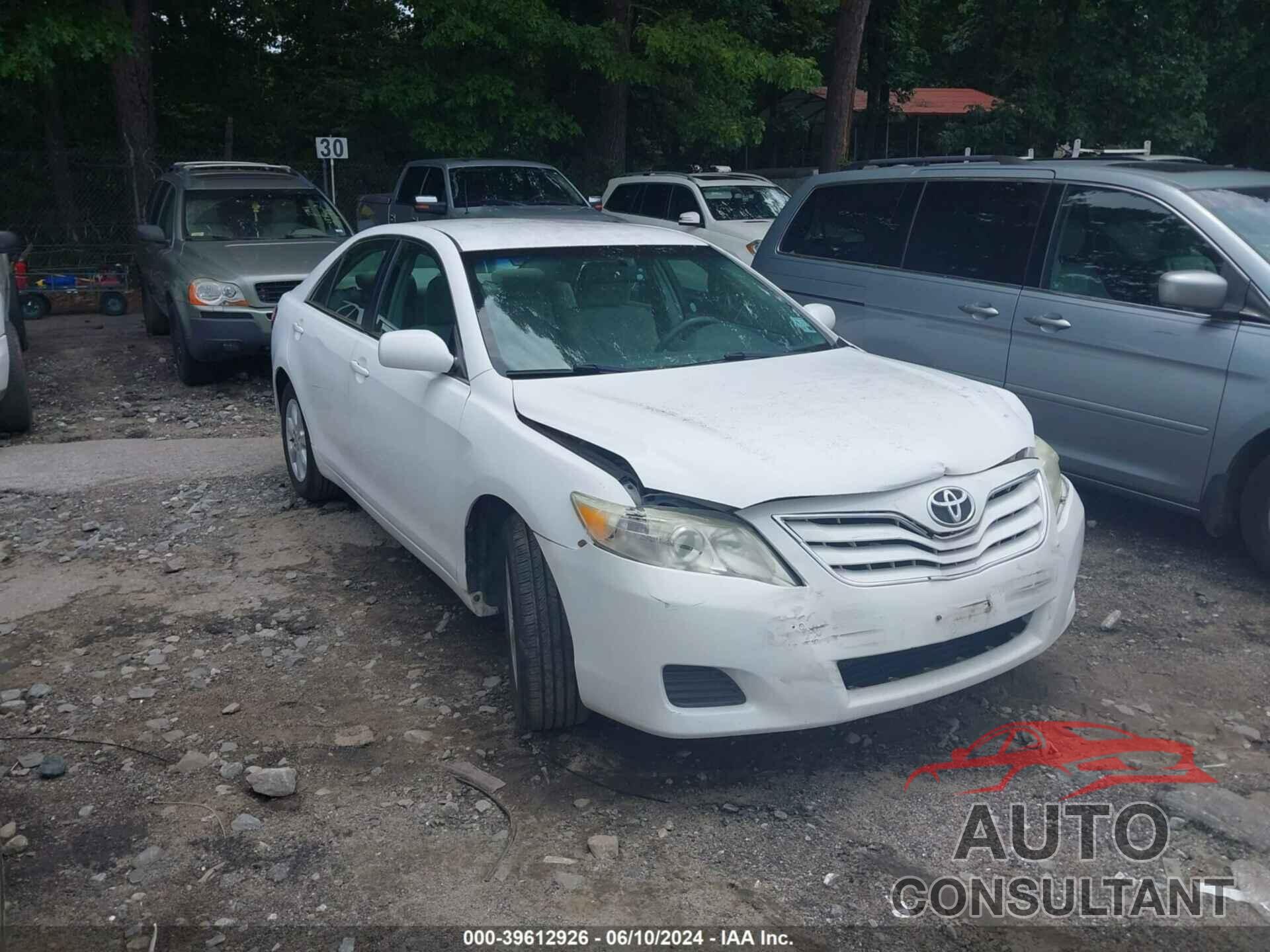 TOYOTA CAMRY 2010 - 4T1BF3EK6AU565992